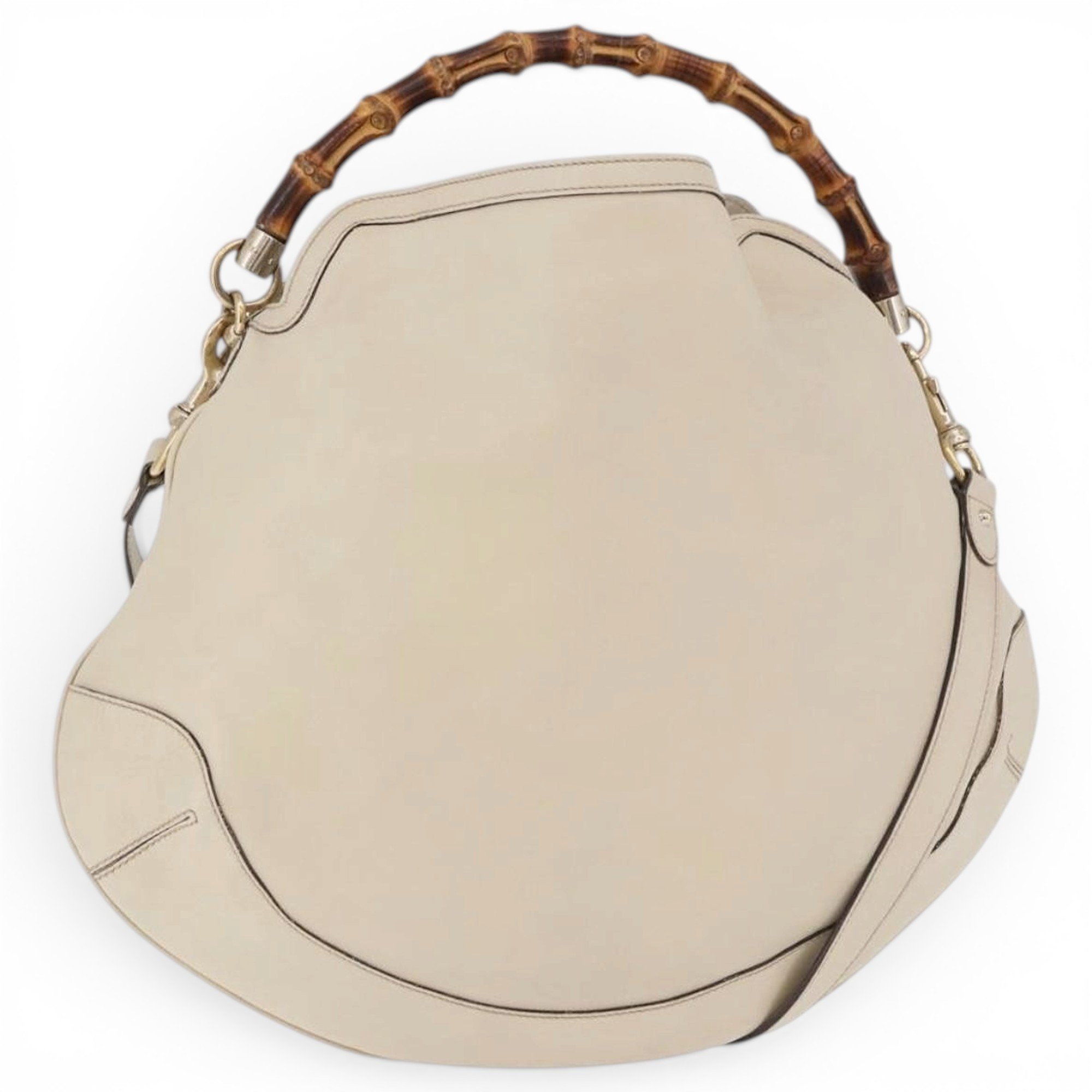 Gucci B leather handbag