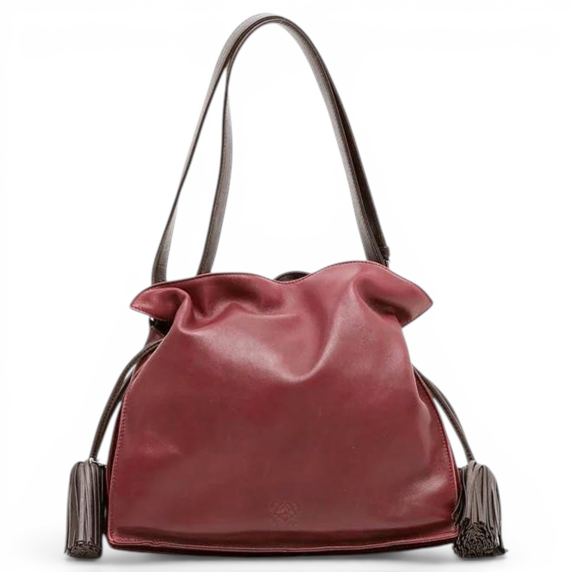 Flamenco leather handbag