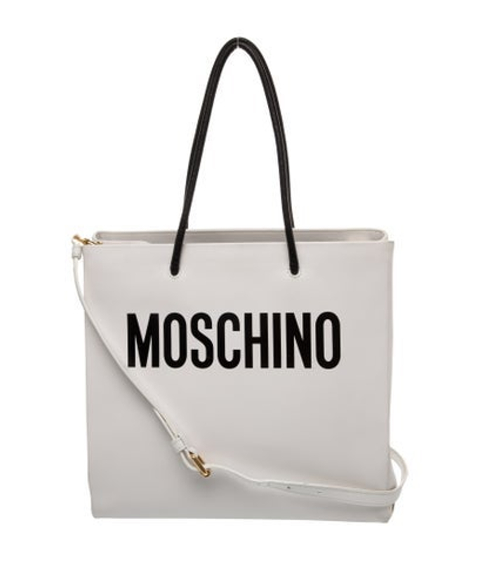 Moschino Leather Tote