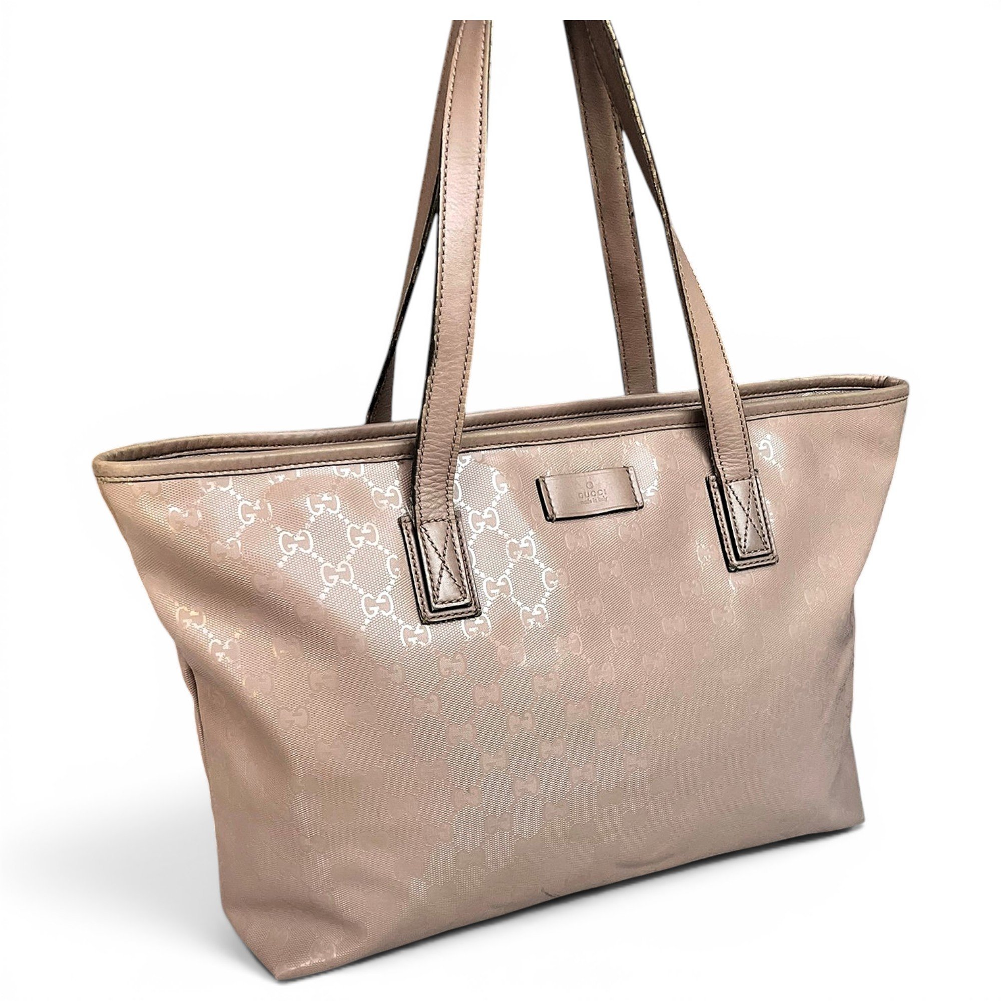 Ophidia Shopping leather tote