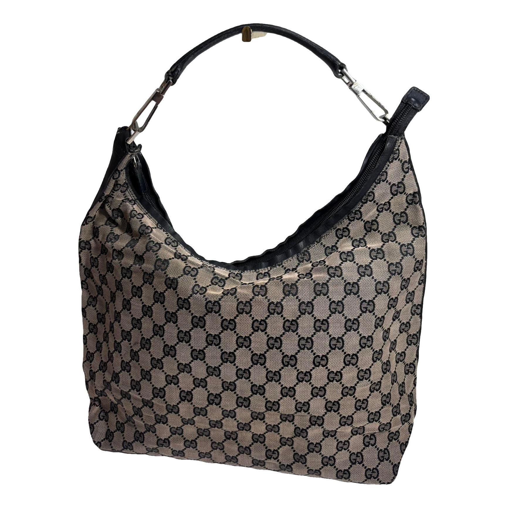 Hobo leather handbag