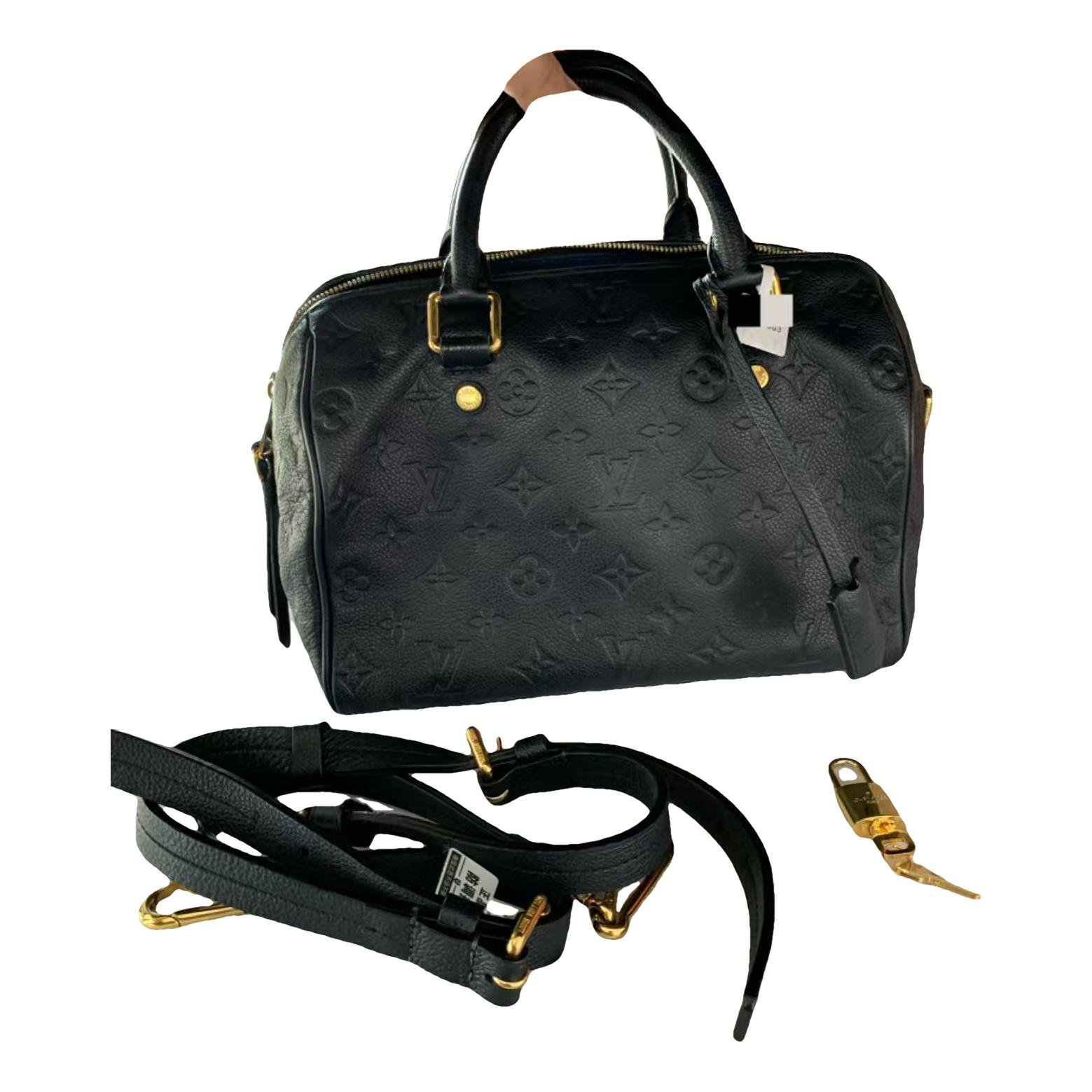 Speedy Bandoulière leather handbag