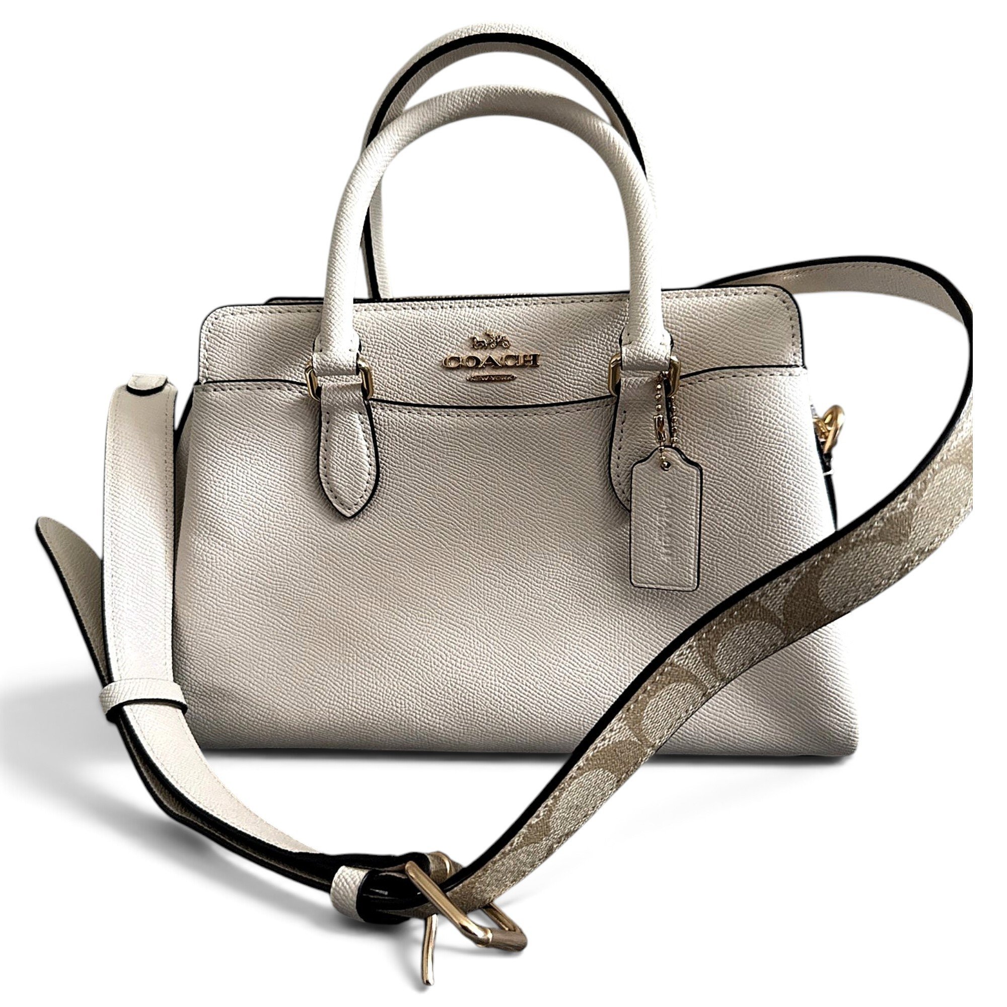 Leather satchel
