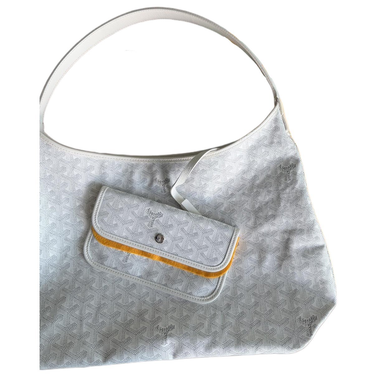 Goyard Hobo Bohème leather tote
