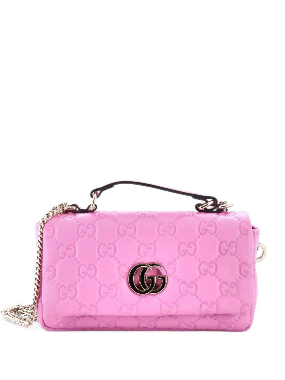 GG Milano Top Handle Bag Guccissima Leather Mini shoulder bag