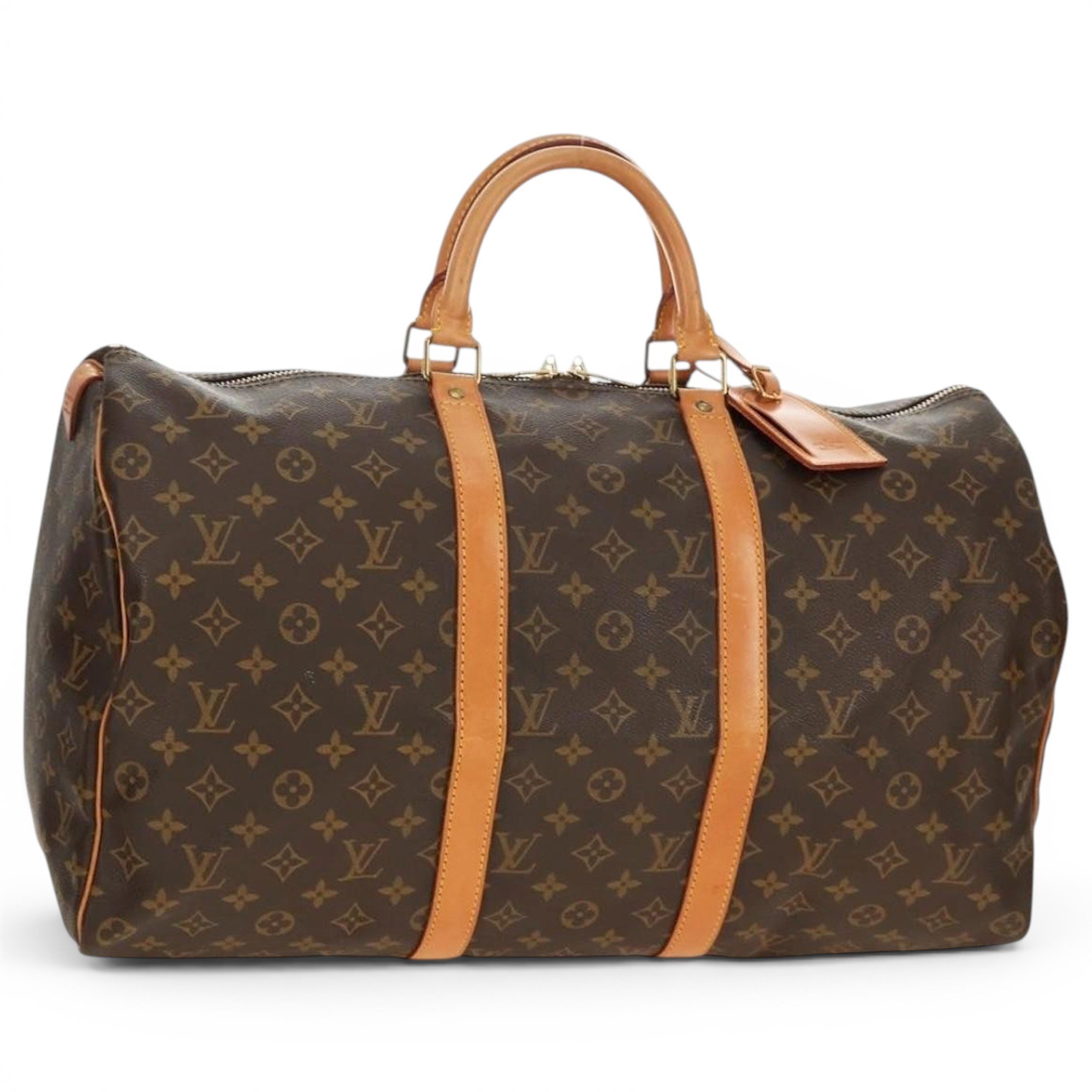 Keepall leather 24h bag