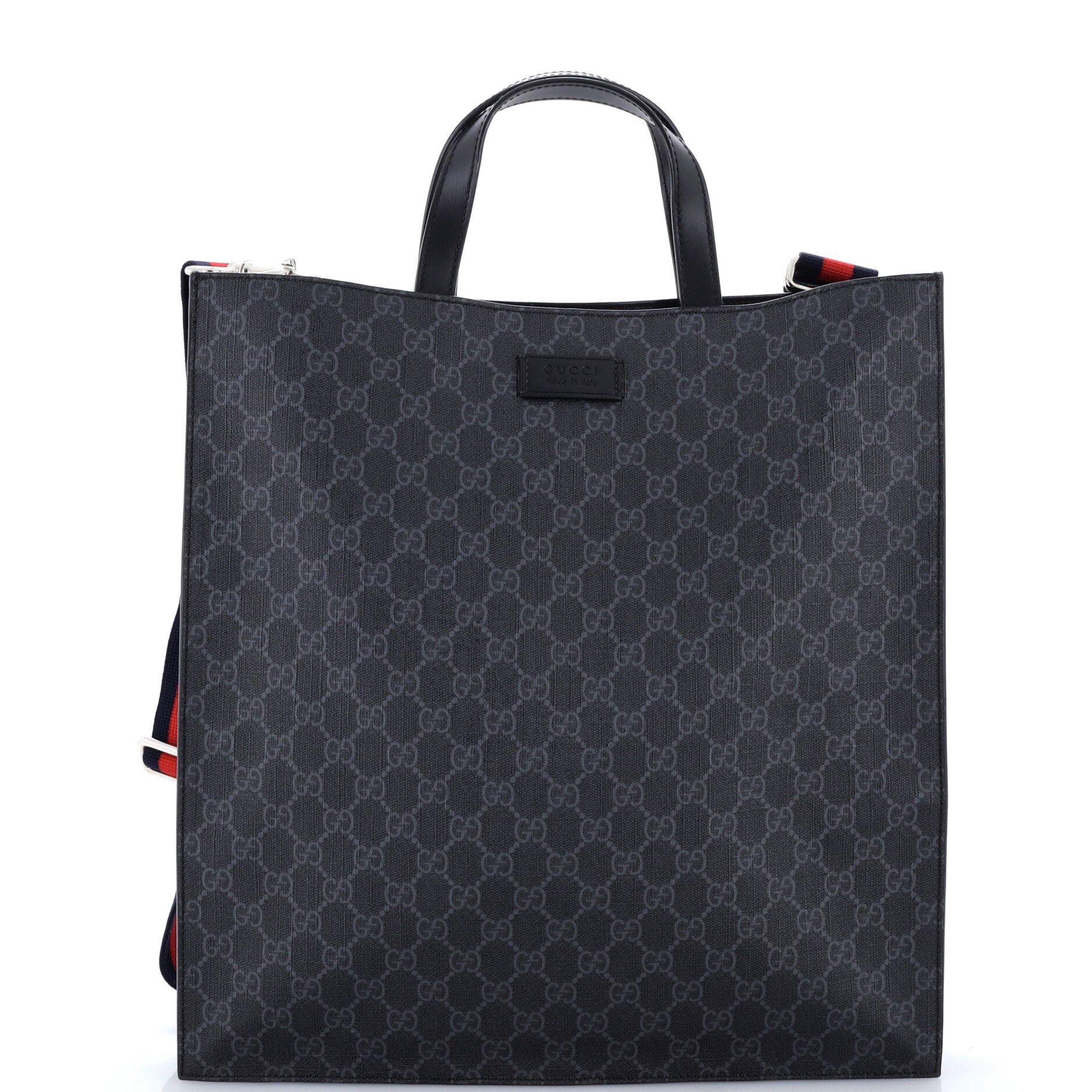 Convertible Soft Open Tote GG Coated Canvas Tall