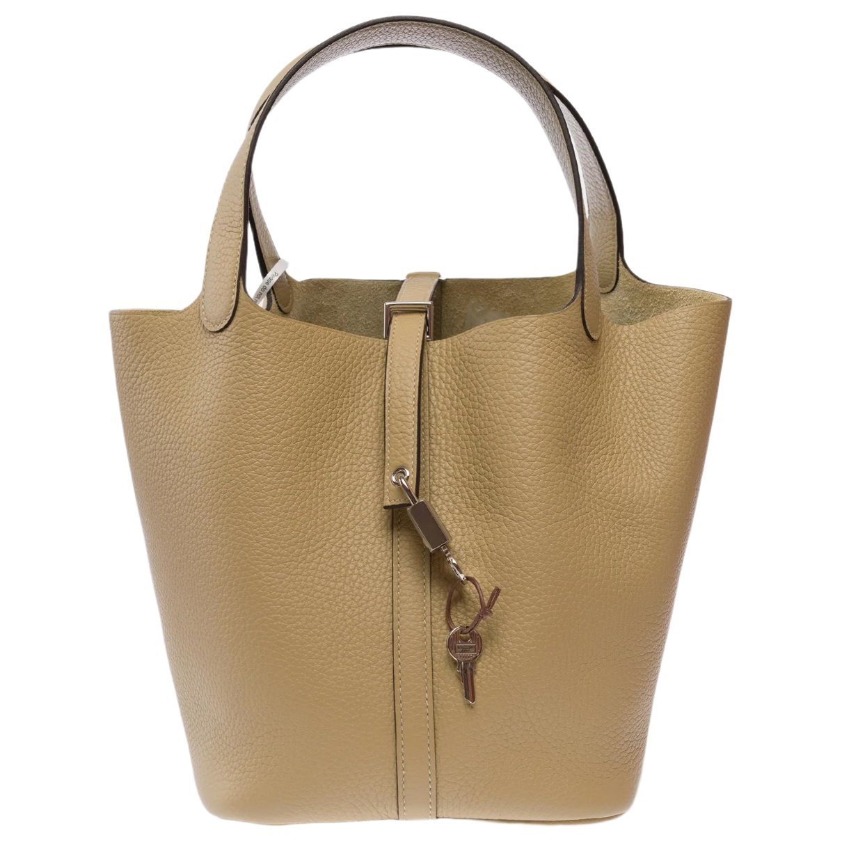Picotin leather handbag