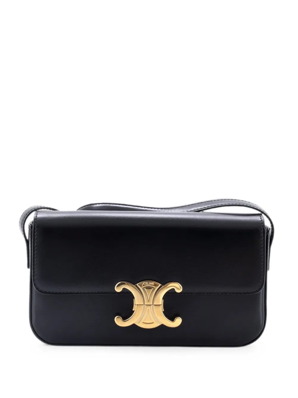 Triomphe East-West Smooth Calfskin shoulder bag