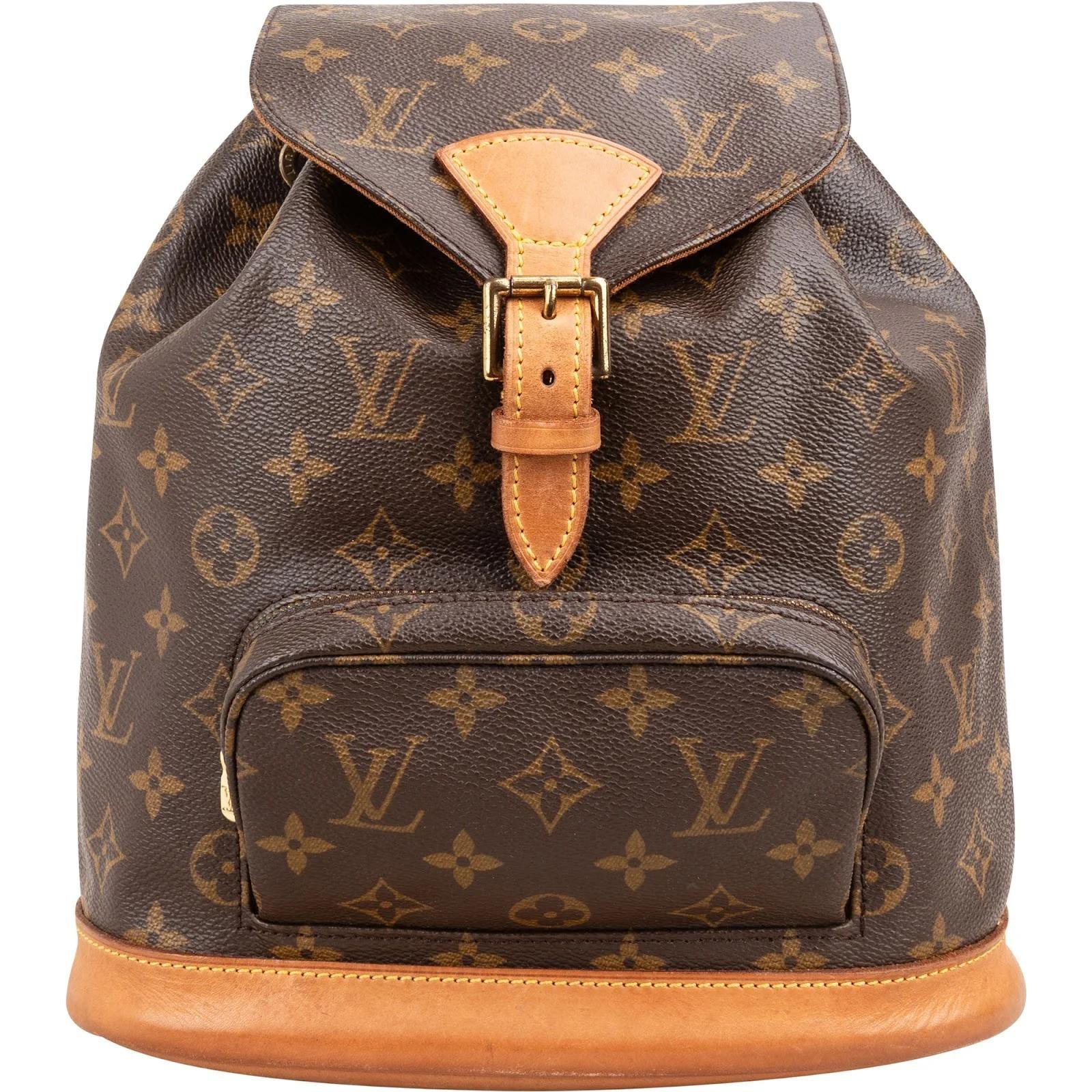 Montsouris leather backpack