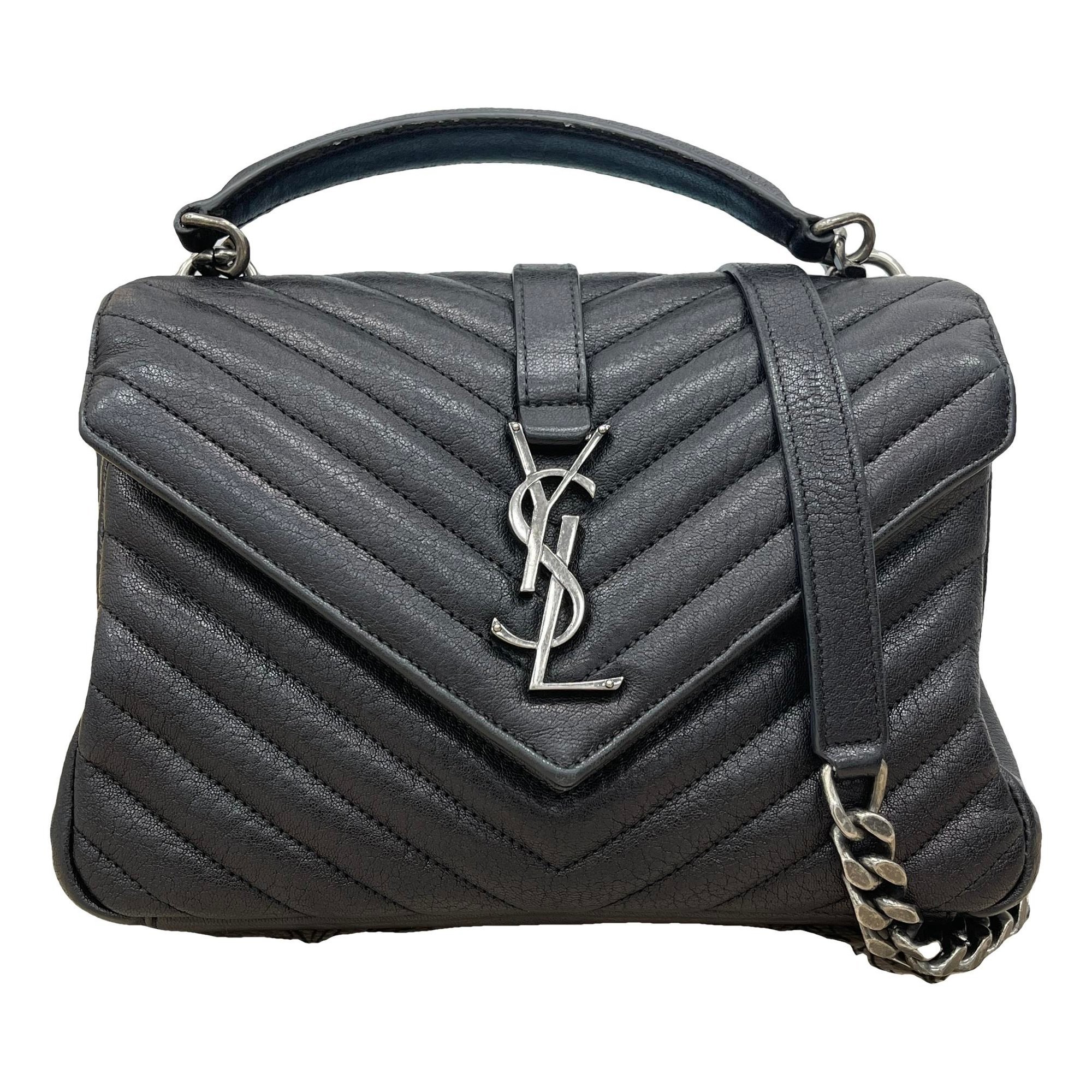 Loulou leather handbag