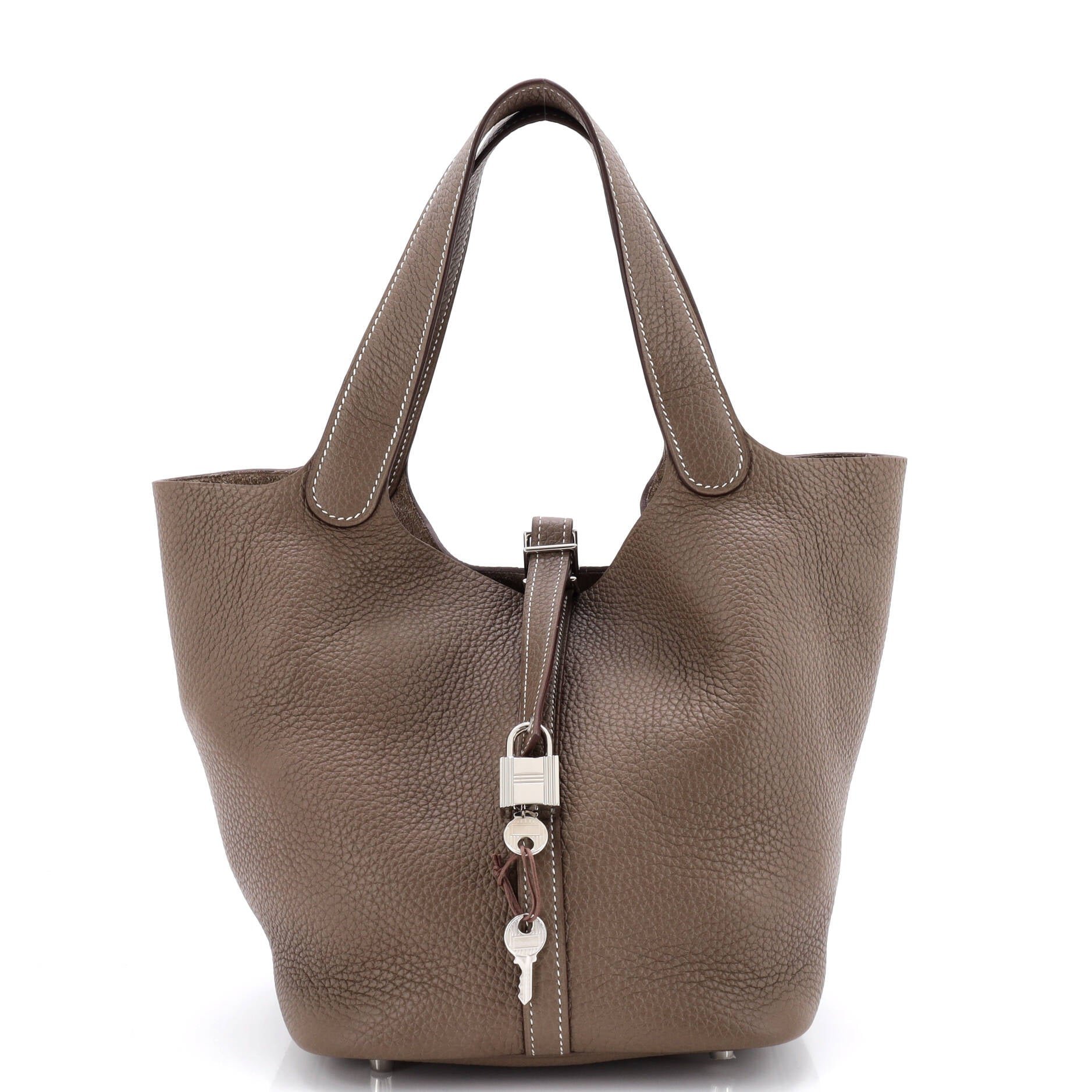 Hermes Picotin Lock Bag Clemence MM