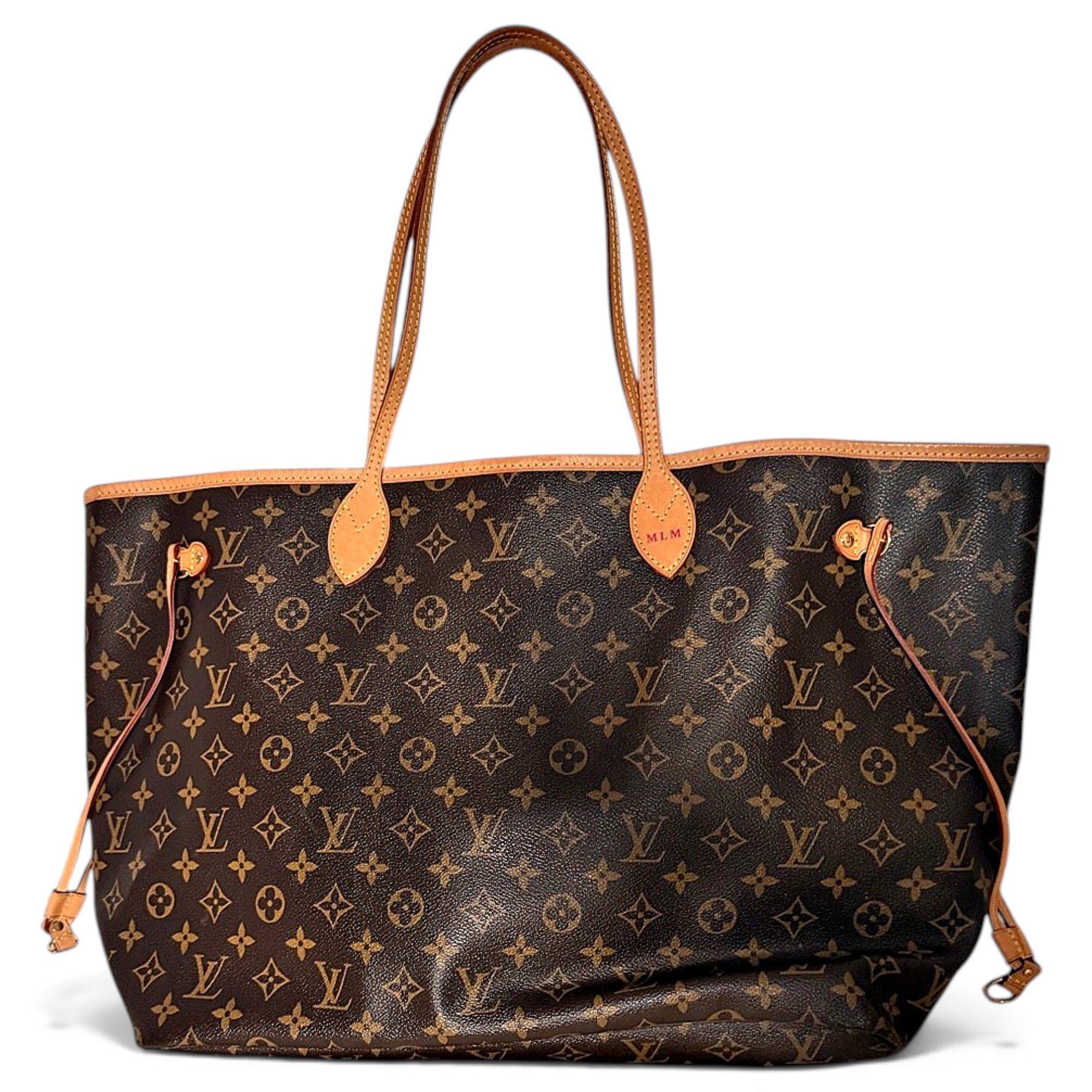 Neverfull leather tote
