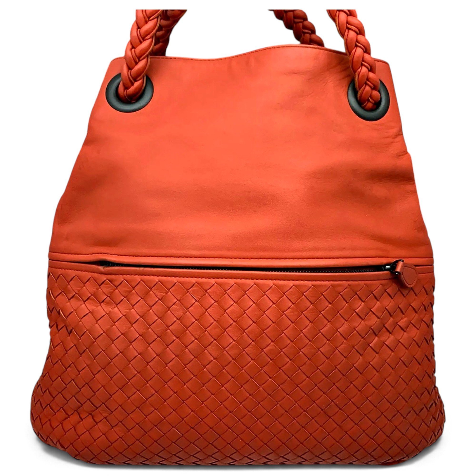 Leather handbag