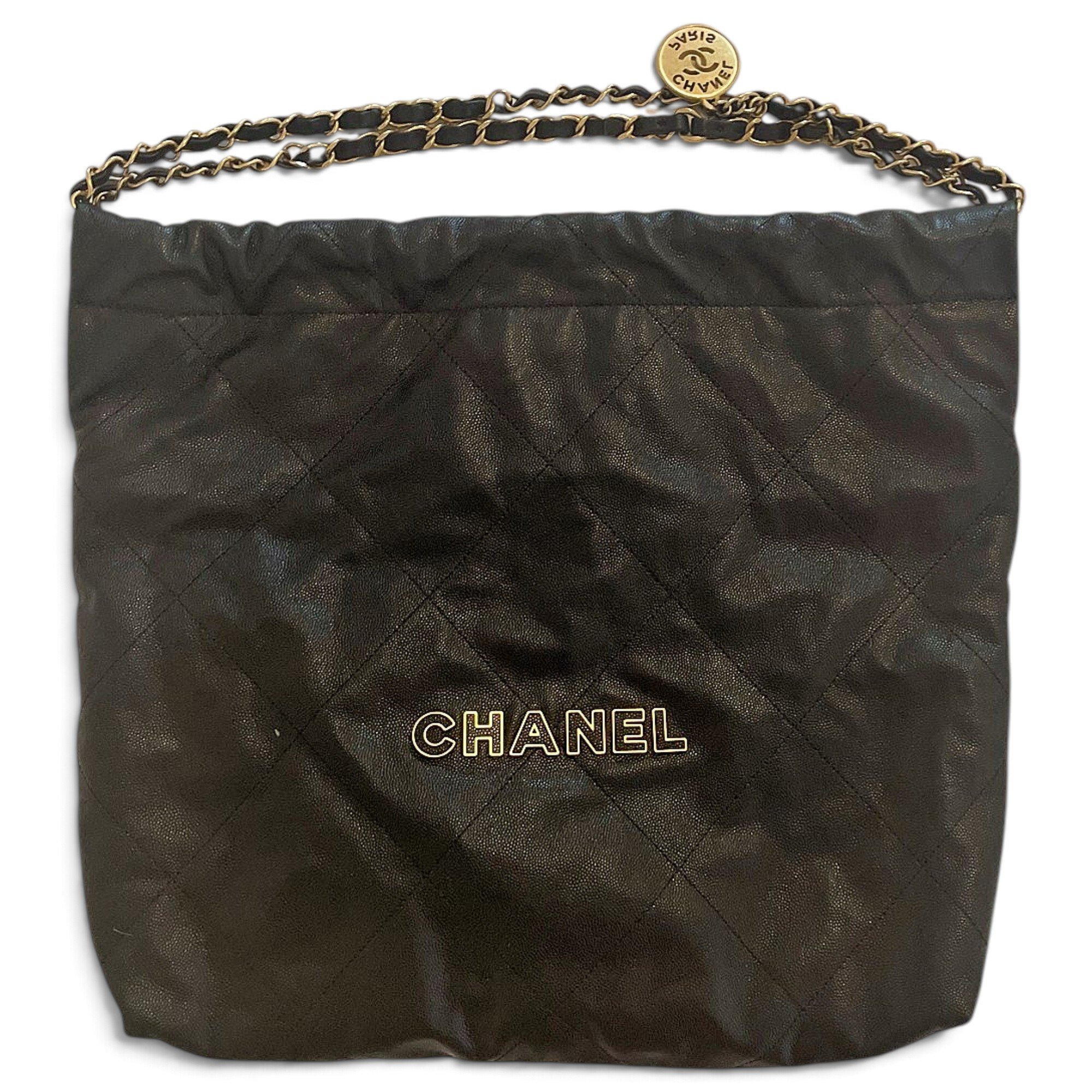Chanel 22 leather handbag