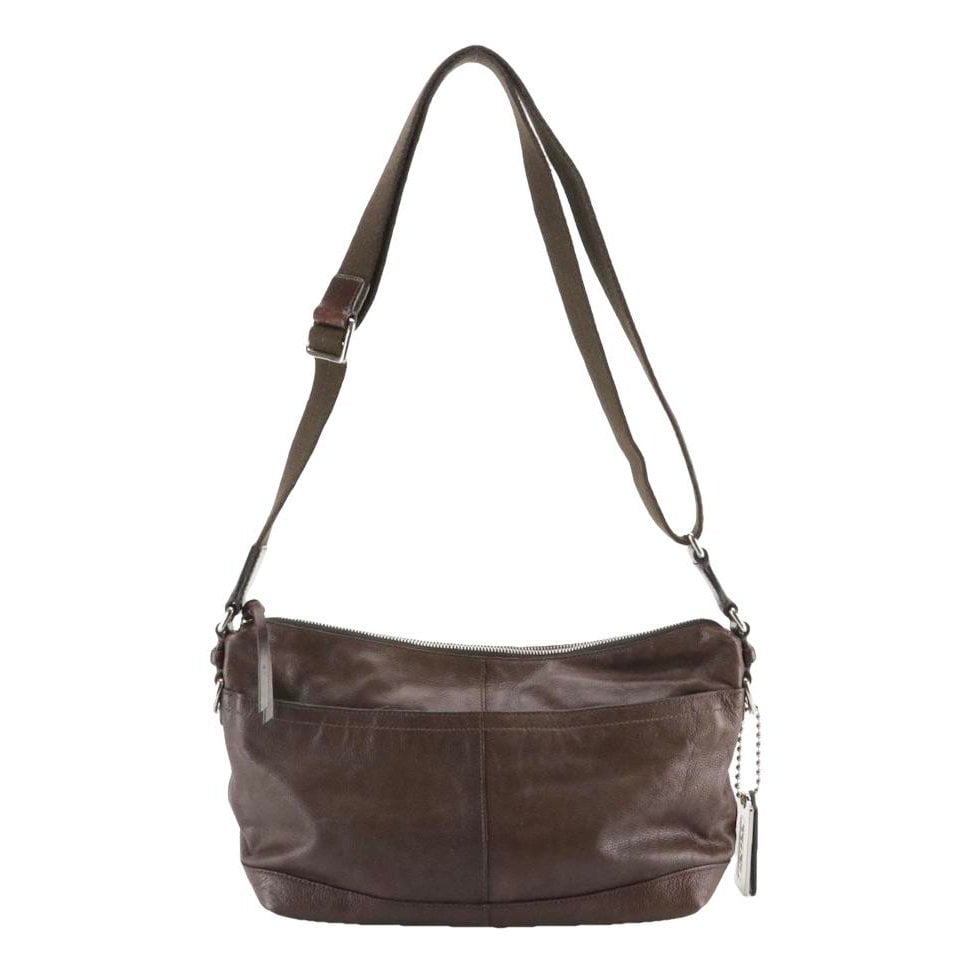 Leather crossbody bag