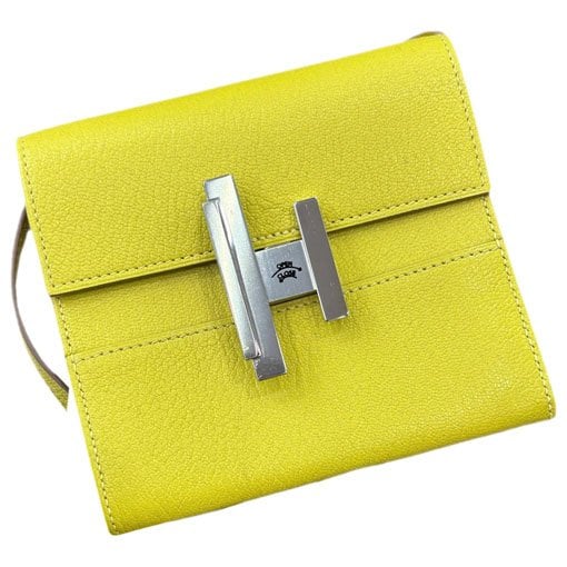 Cinhetic leather handbag