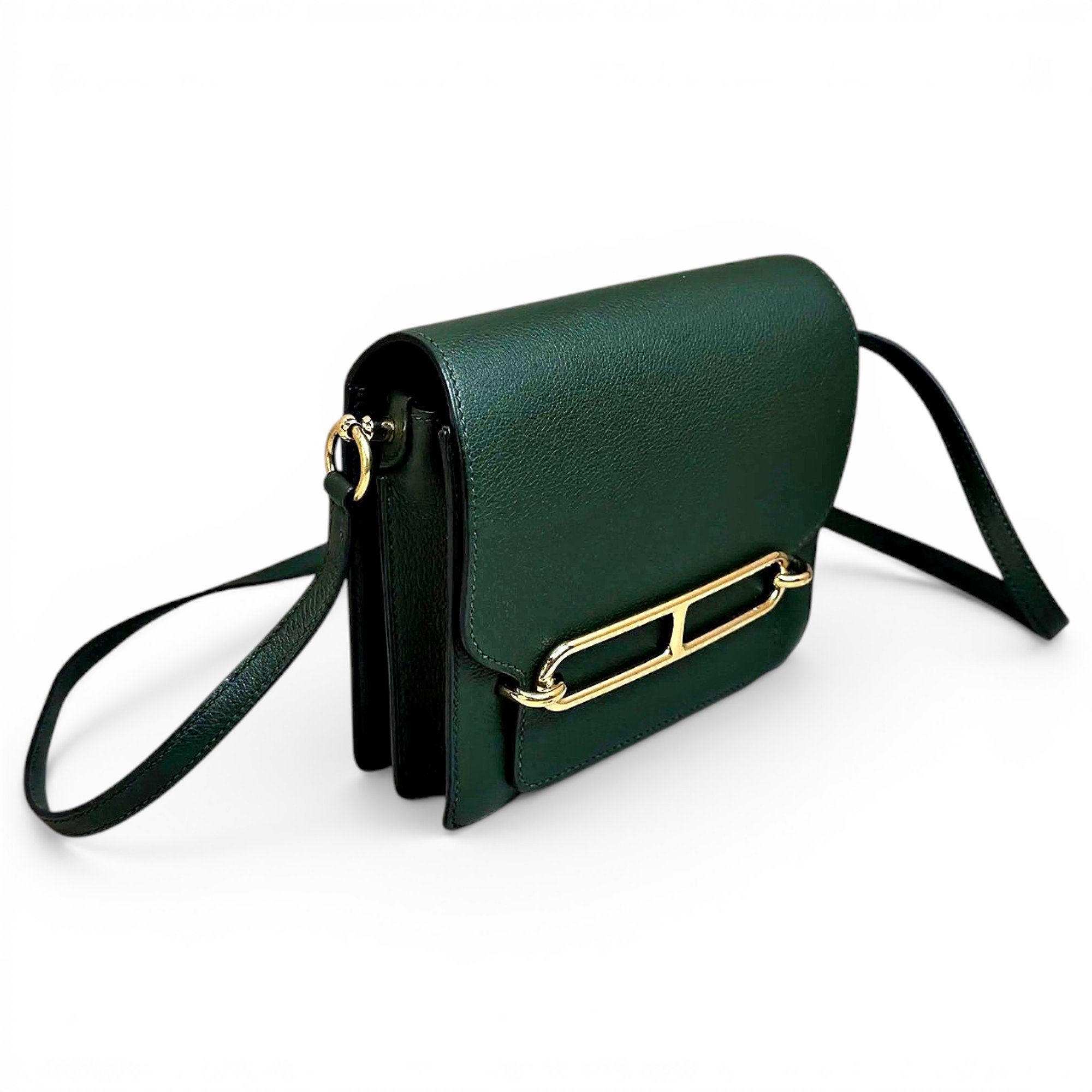 Roulis leather crossbody bag