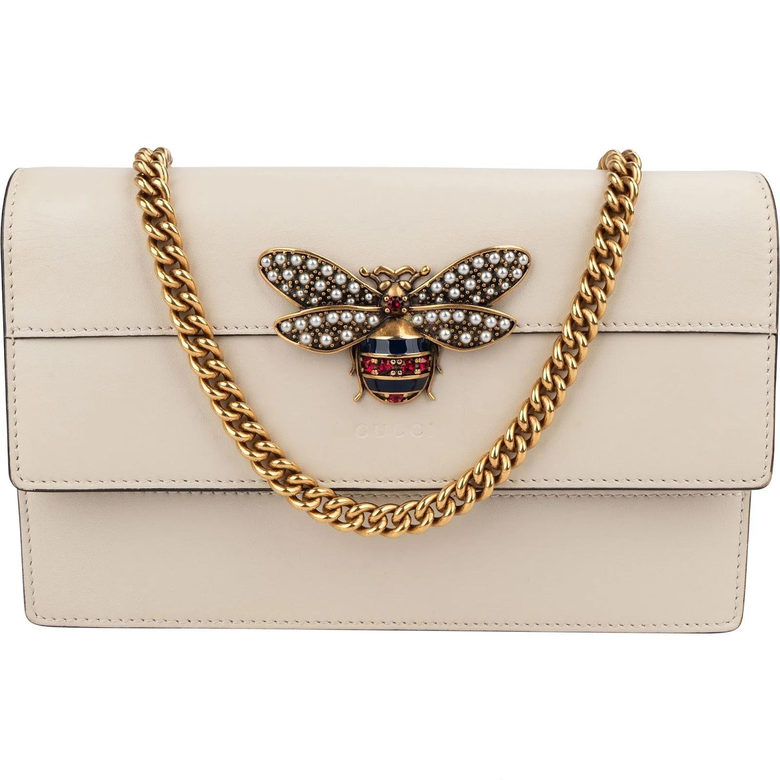 Queen Margaret leather crossbody bag