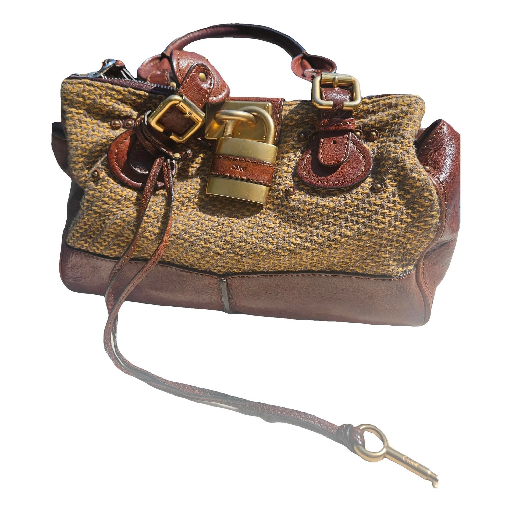 Paddington tweed handbag