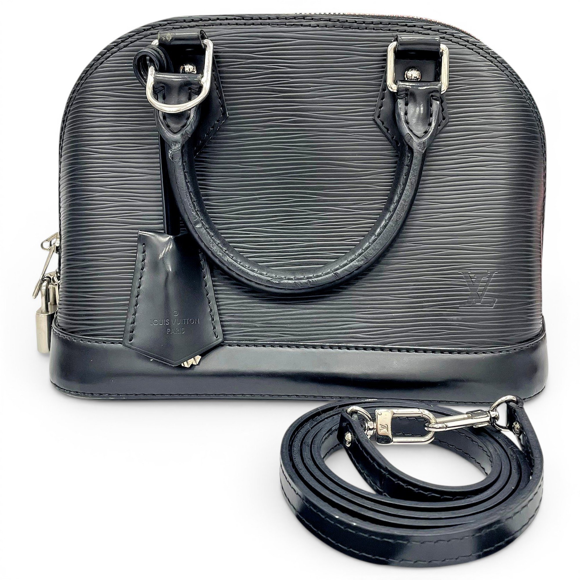 Alma leather handbag