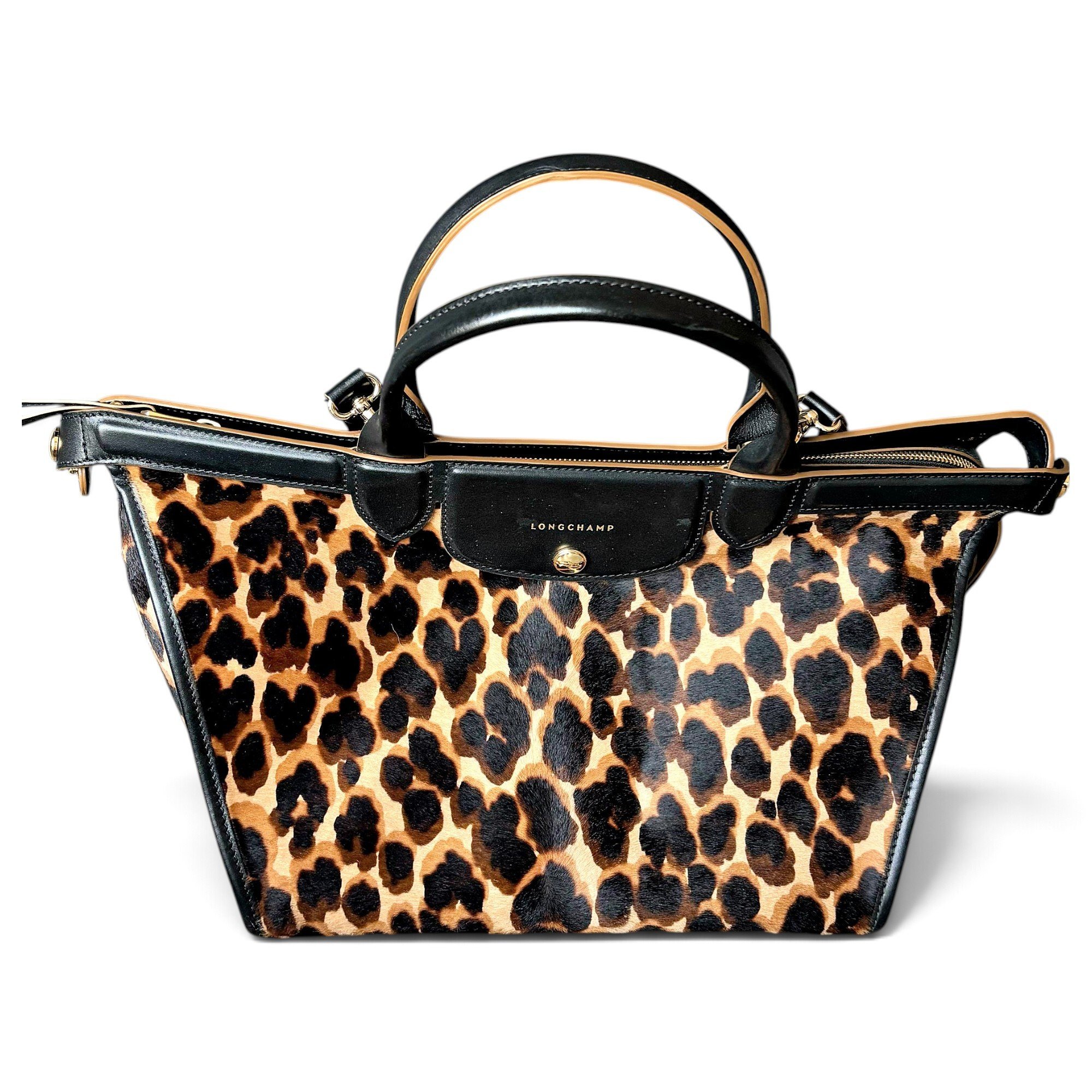 Leather tote