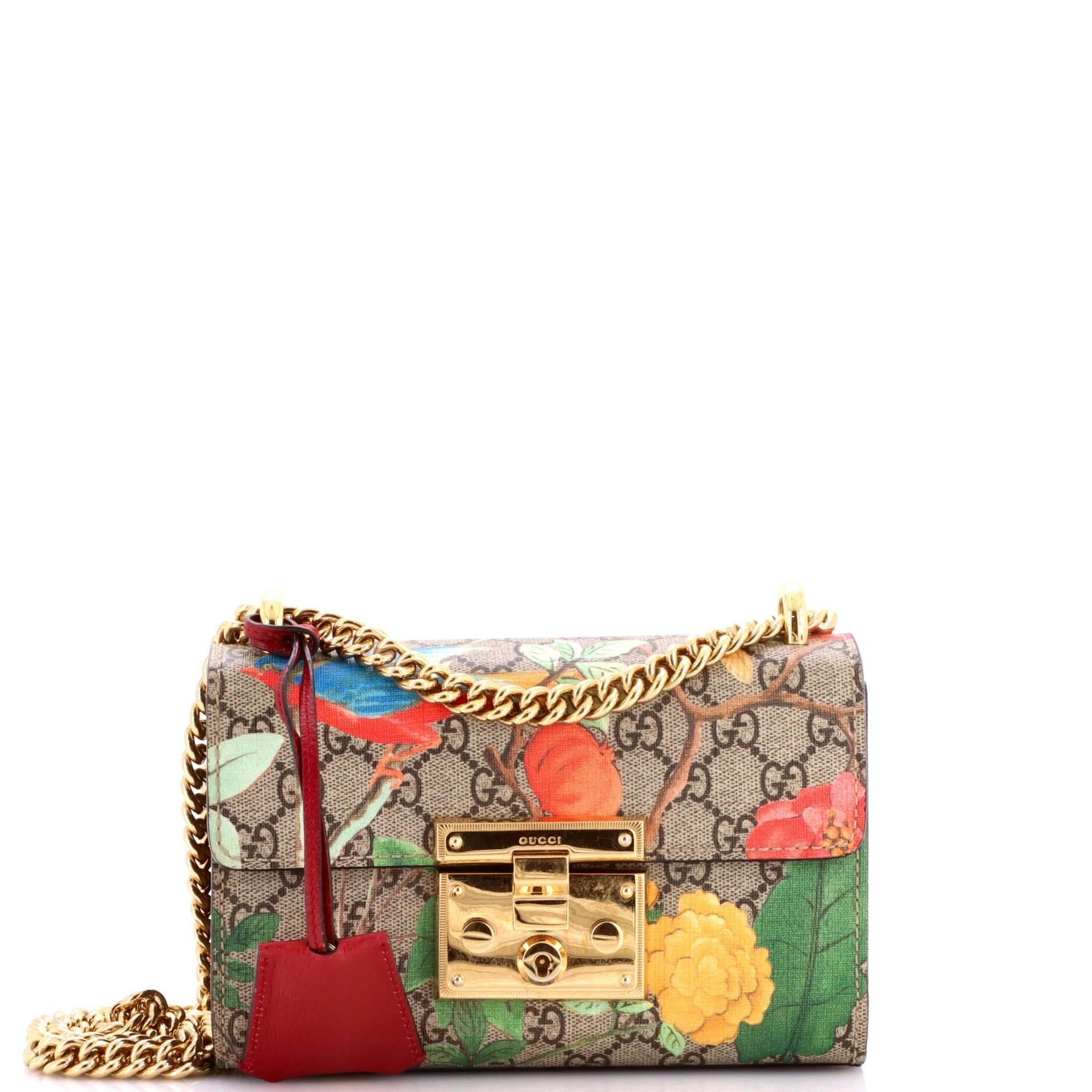 Padlock cloth crossbody bag
