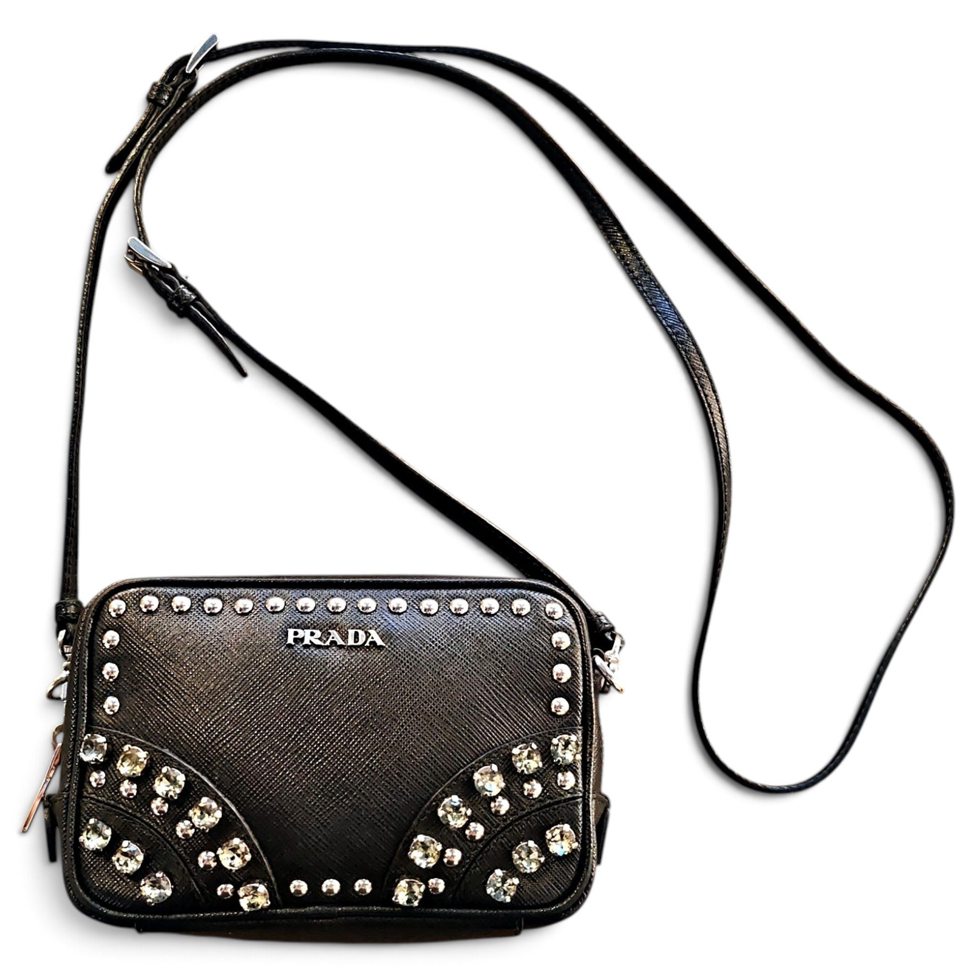Leather crossbody bag