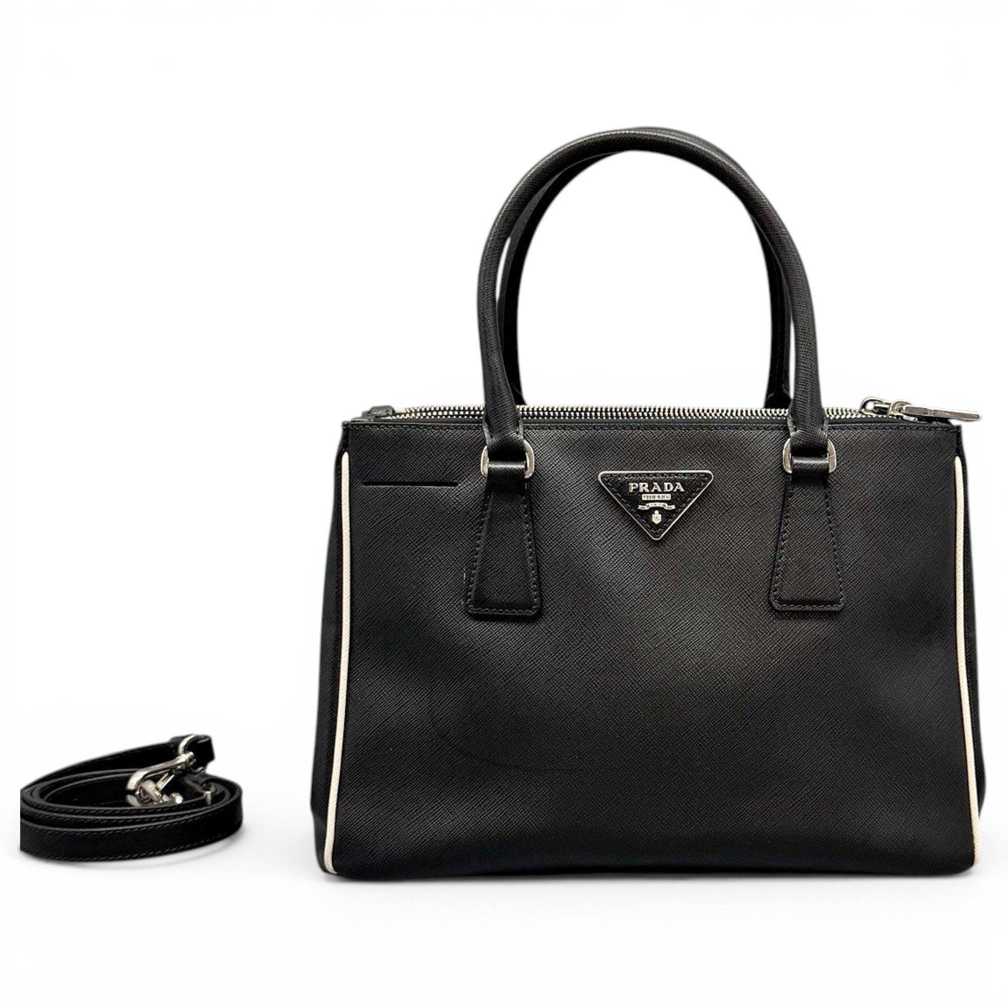 Galleria leather handbag