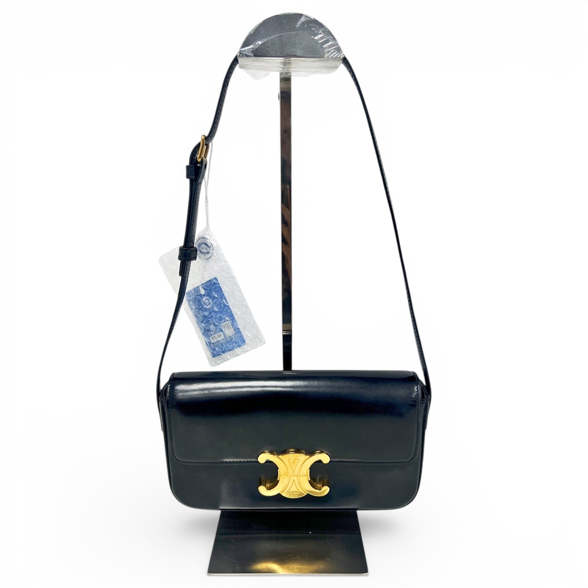 Triomphe Long leather handbag