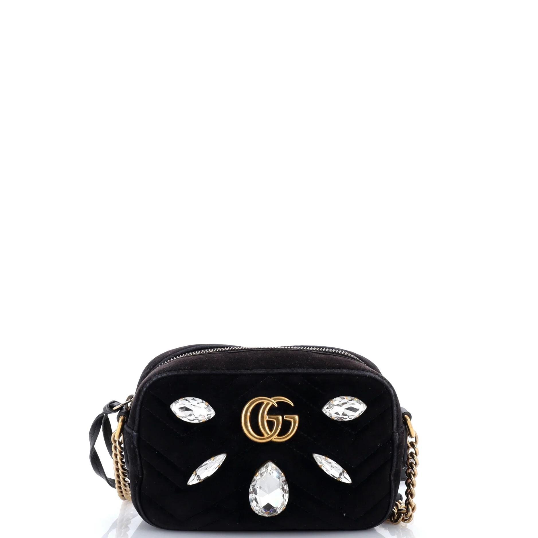 Velvet handbag