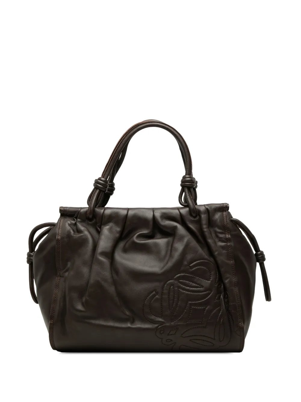 2006 Nappa Anagram Knot tote bag