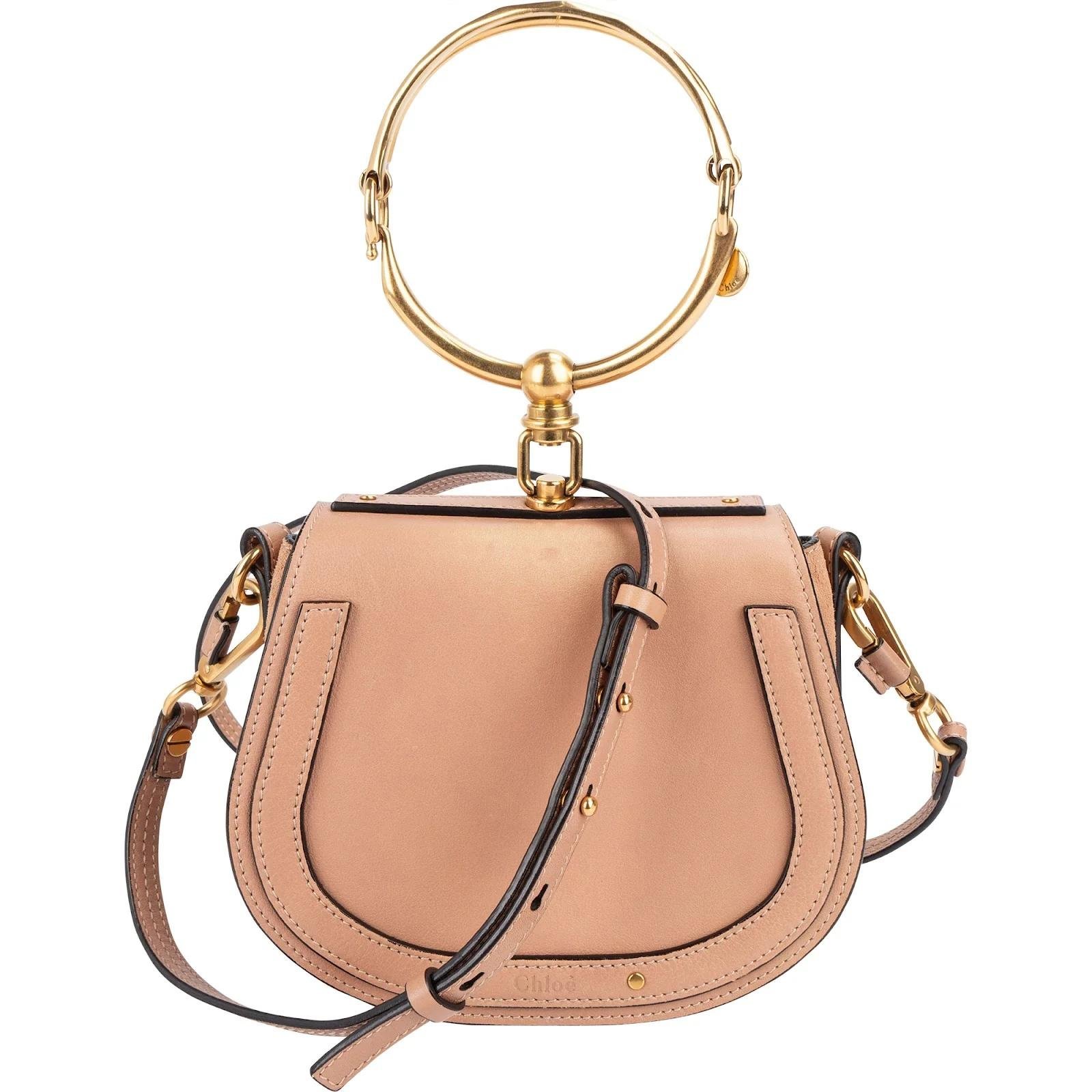 Bracelet Nile leather crossbody bag