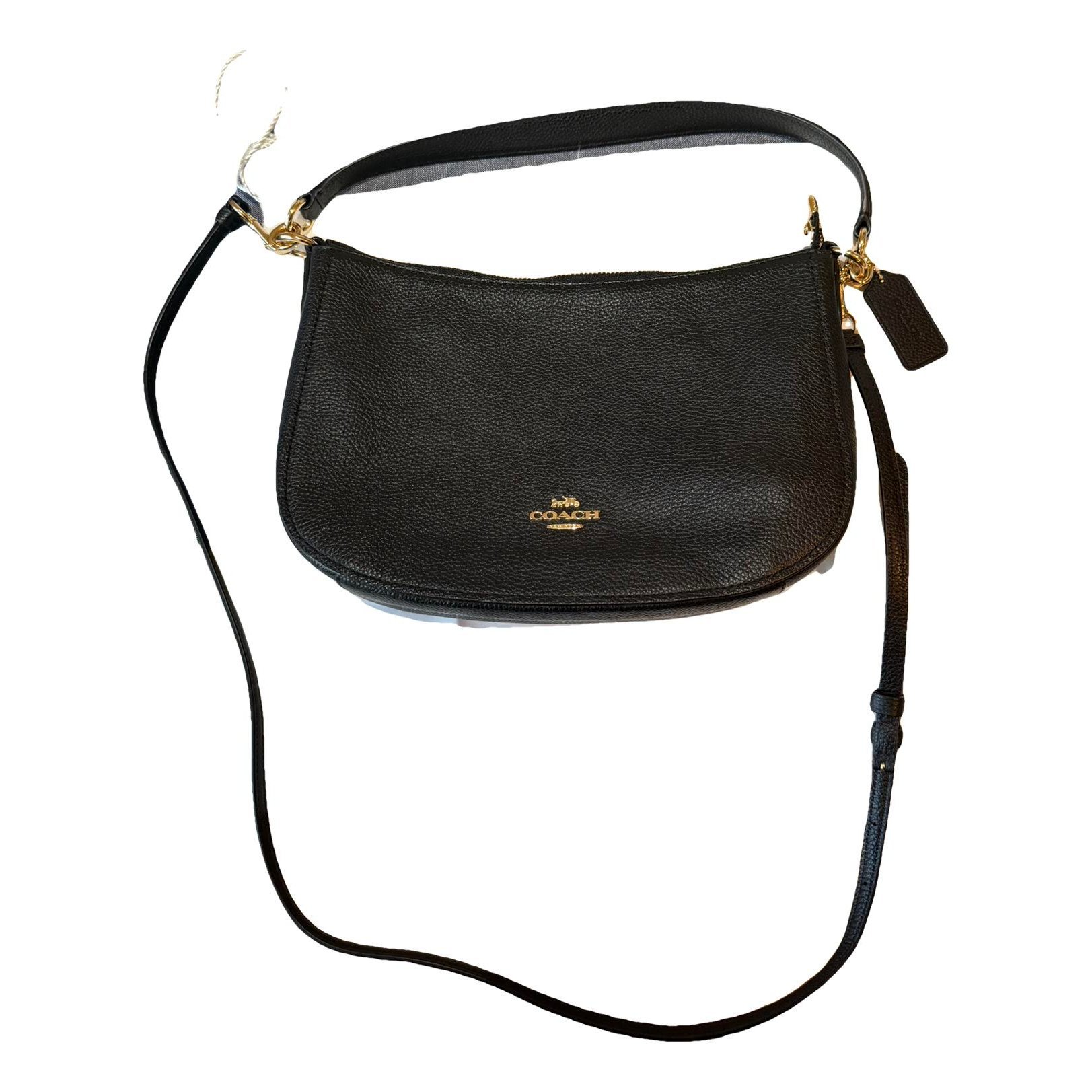 Leather crossbody bag