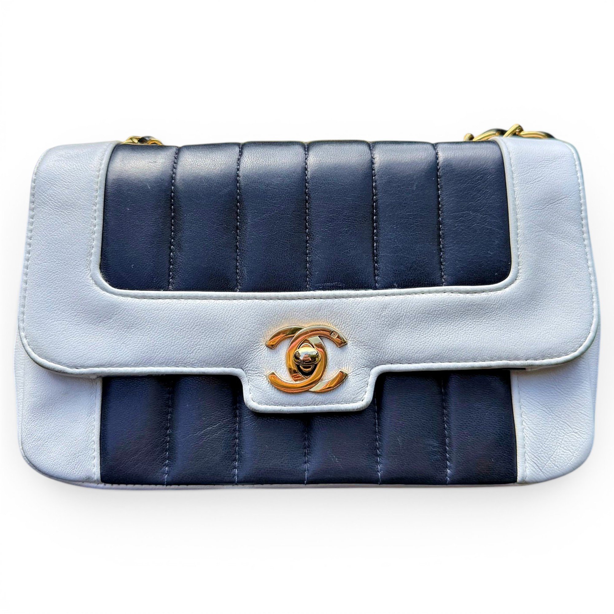 Mademoiselle leather crossbody bag