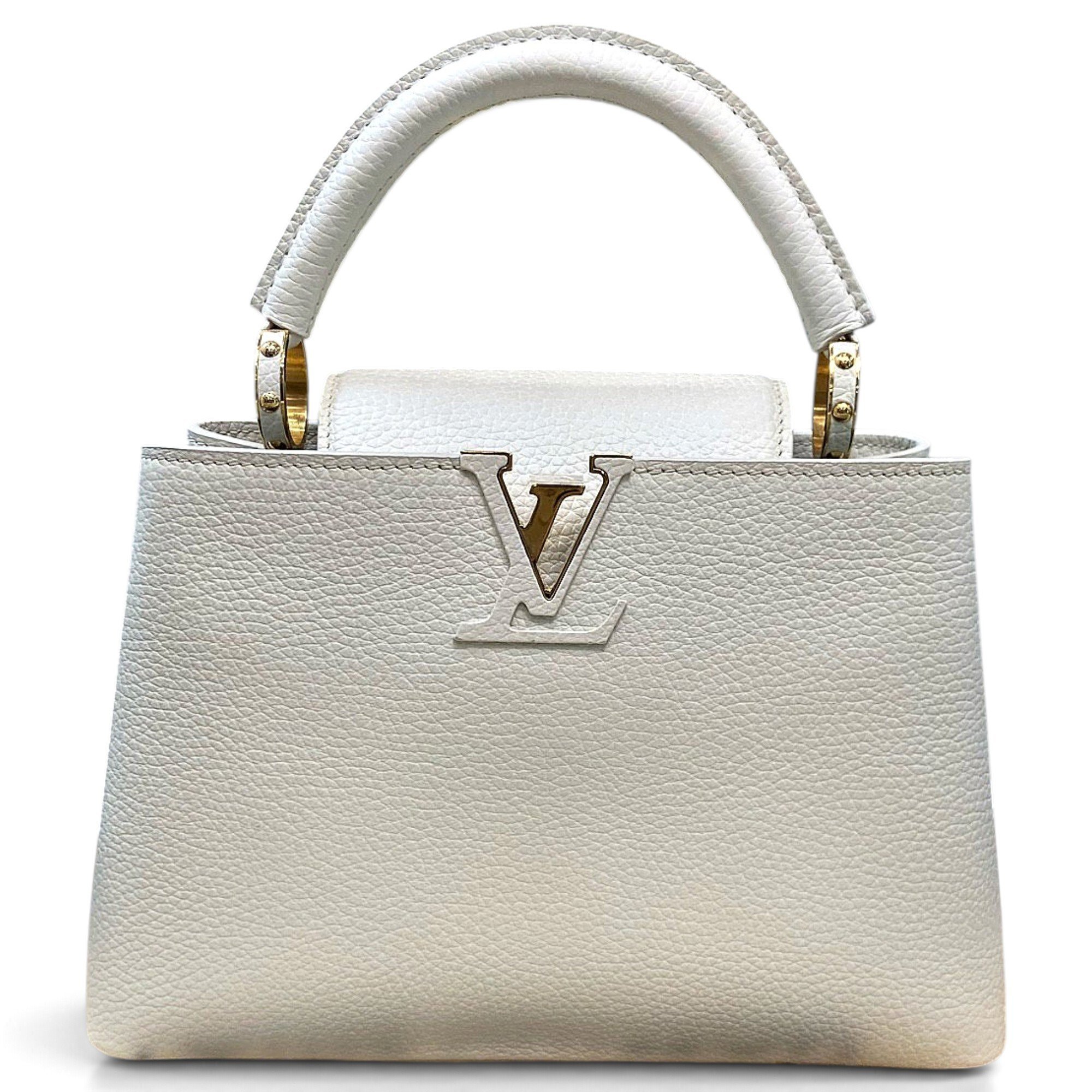 Capucines leather handbag