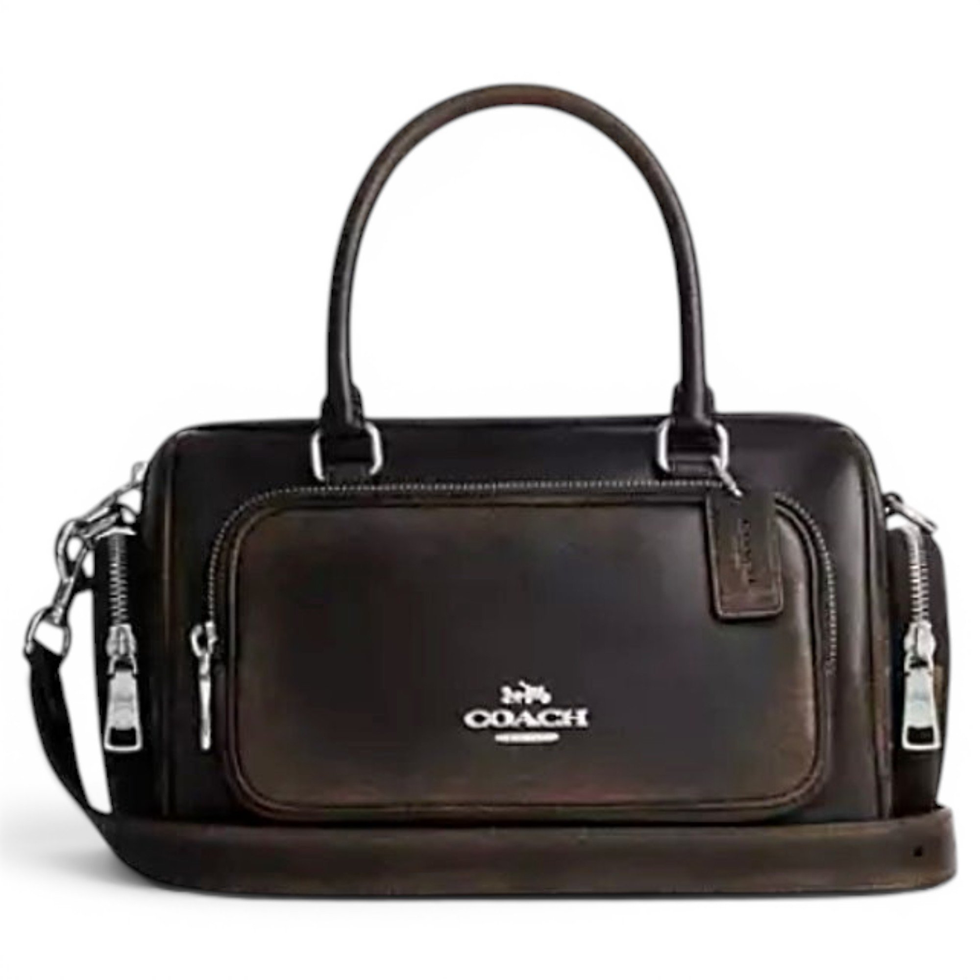 Leather crossbody bag