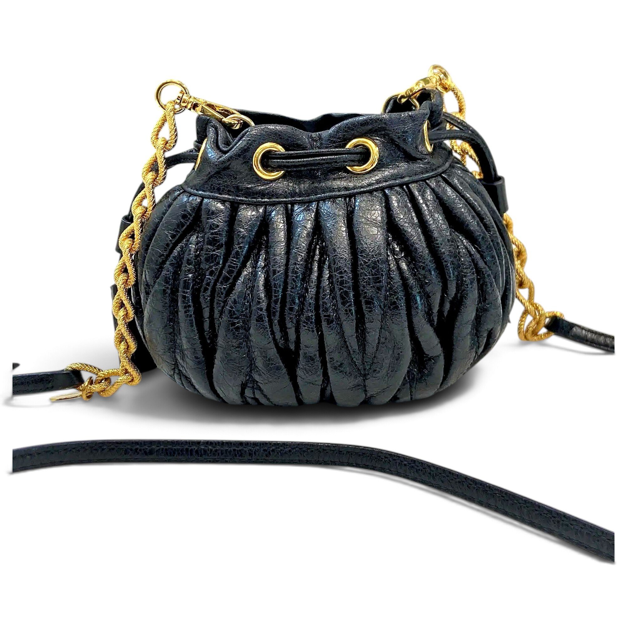 Leather crossbody bag