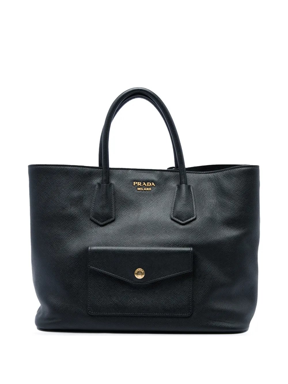 2010-2026 Saffiano Cuir Front Pocket Convertible Tote satchel
