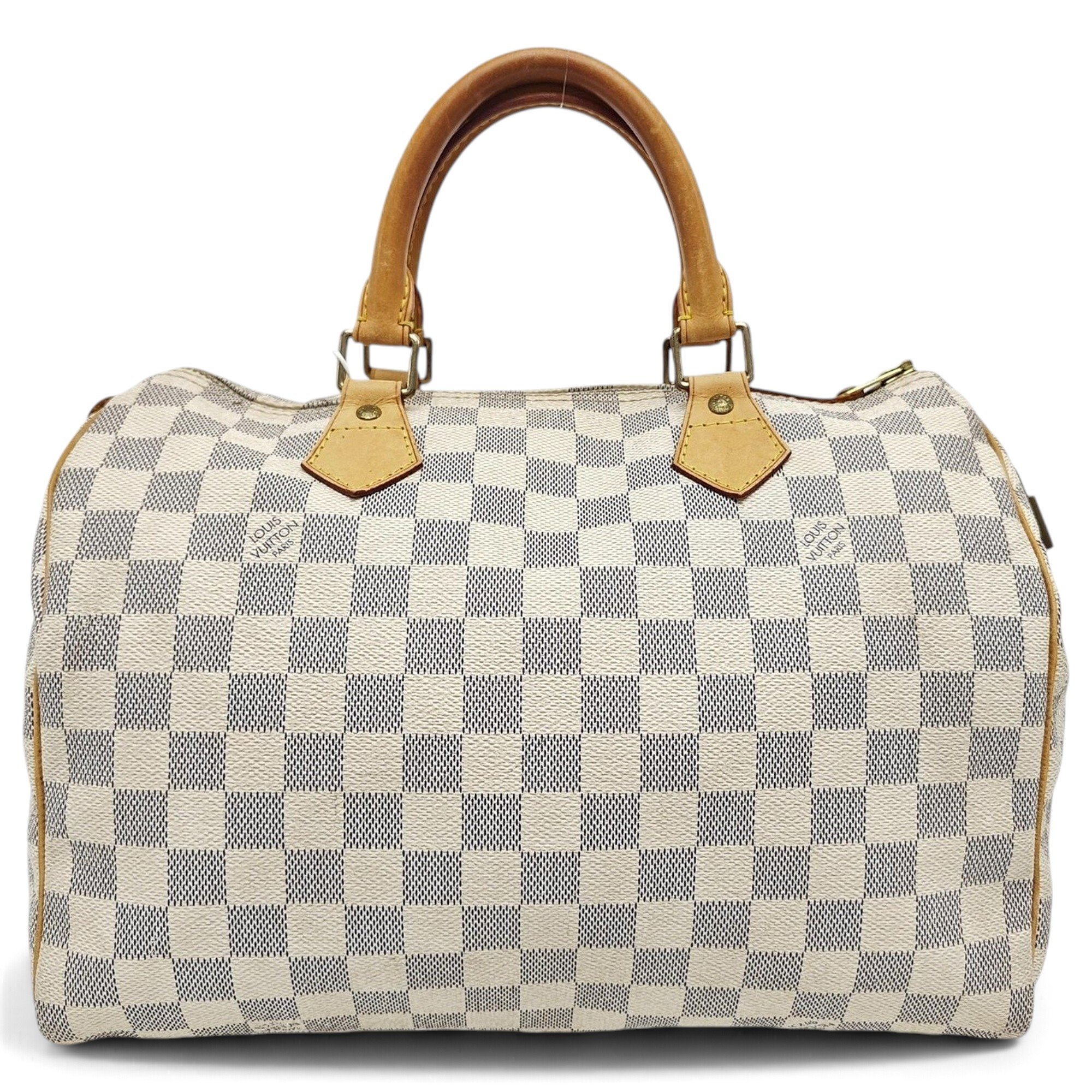 Nano Speedy / Mini HL leather handbag