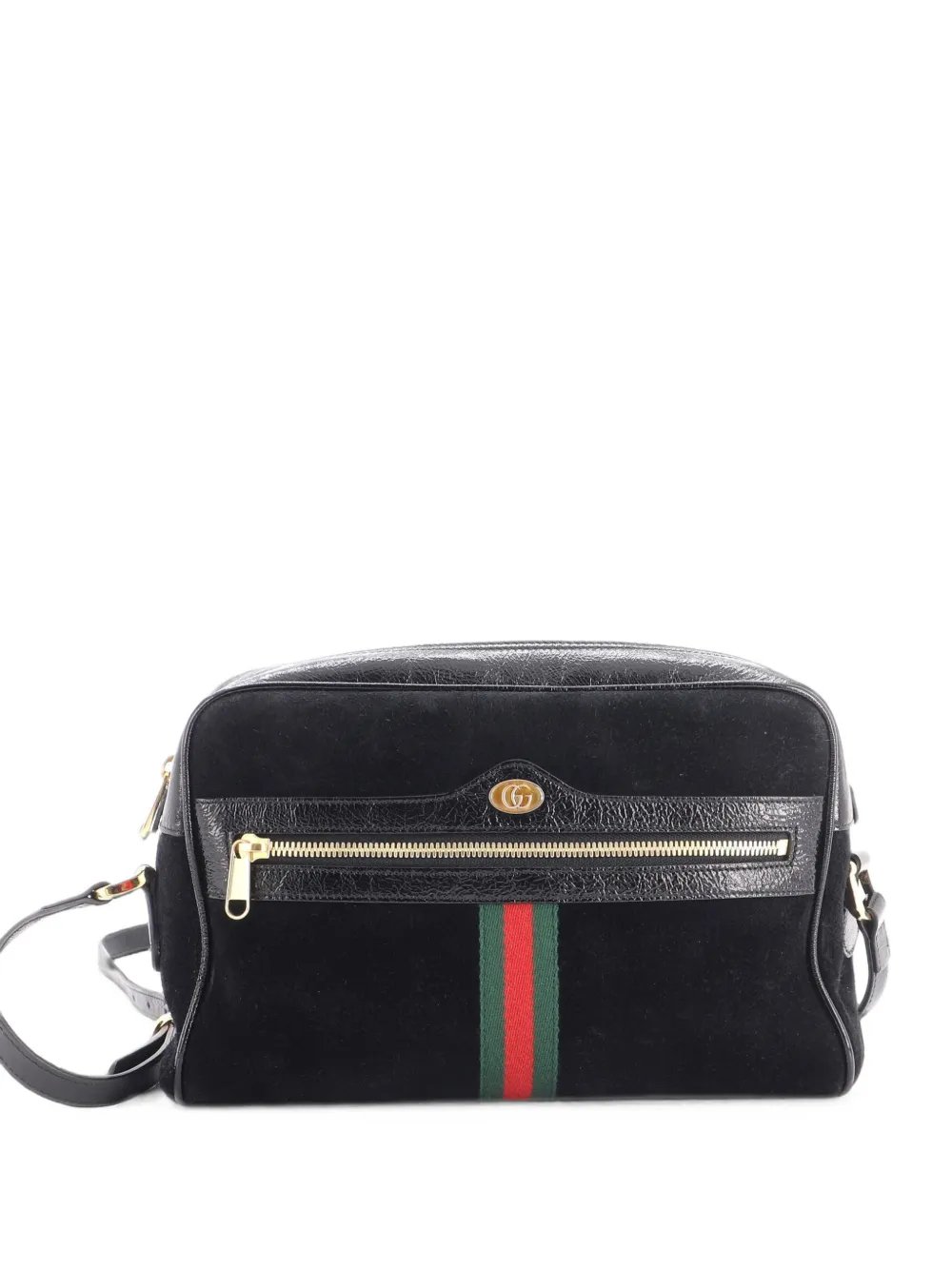 Ophidia Shoulder Bag Suede Small crossbody bag