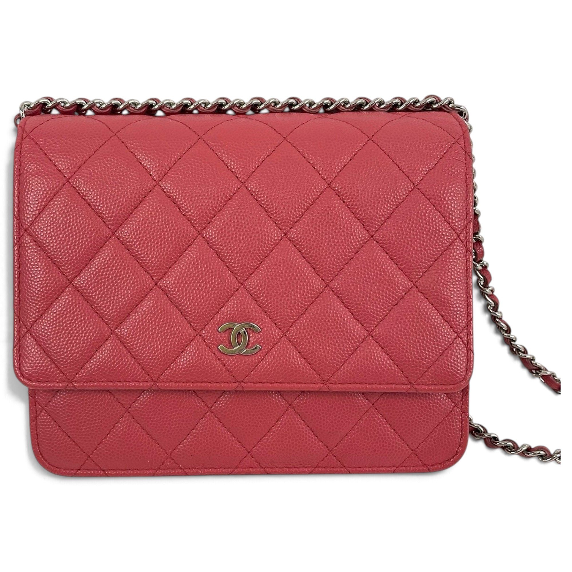 Wallet On Chain Timeless/Classique leather handbag