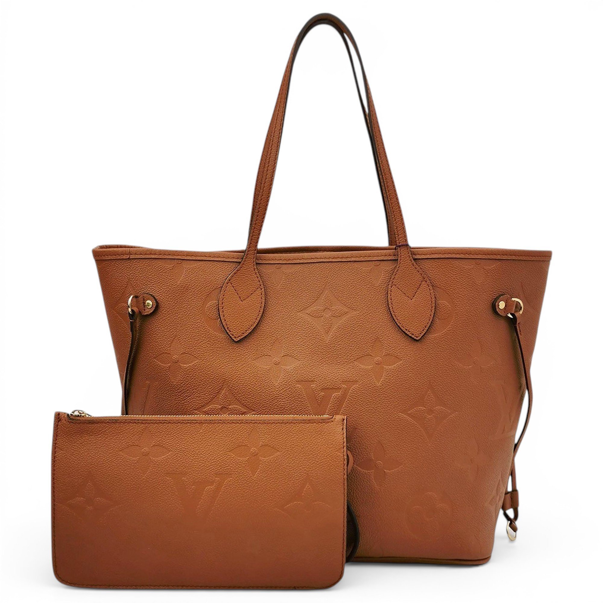 Neverfull leather handbag