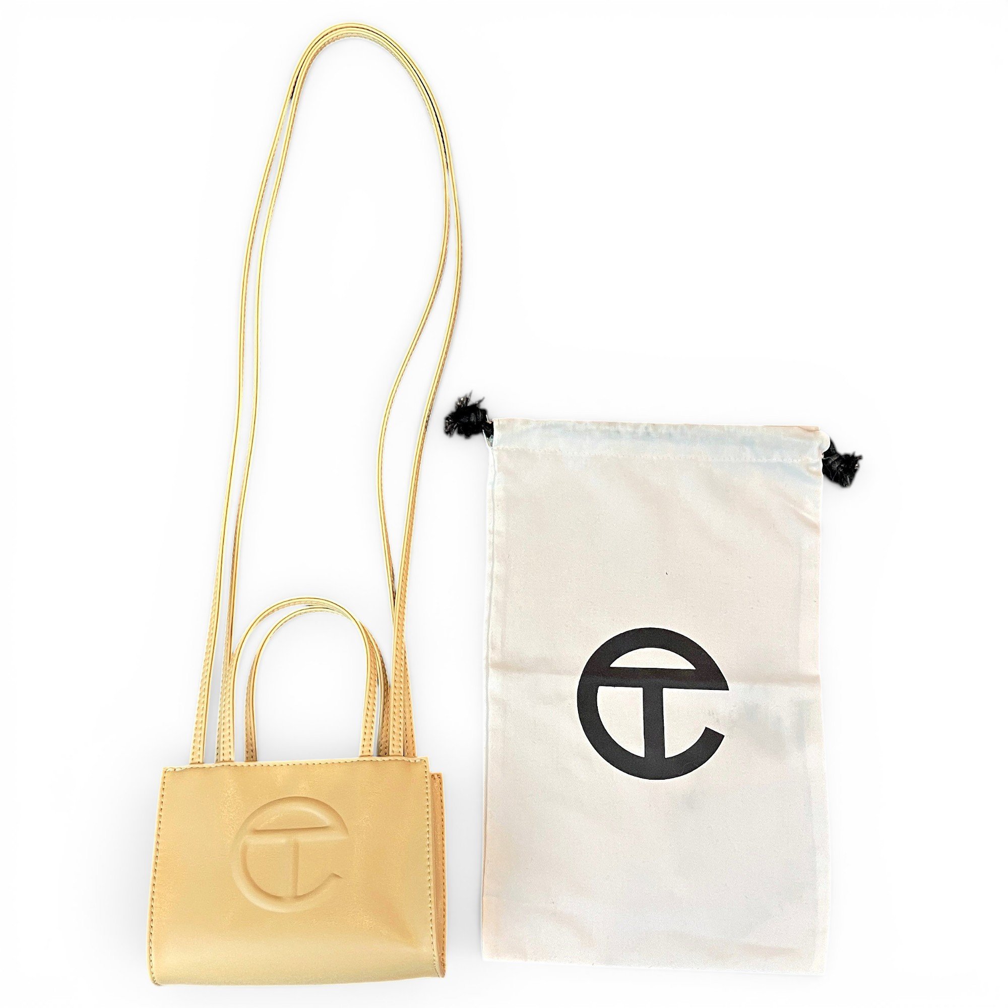 Telfar Small Shopping Bag leather handbag
