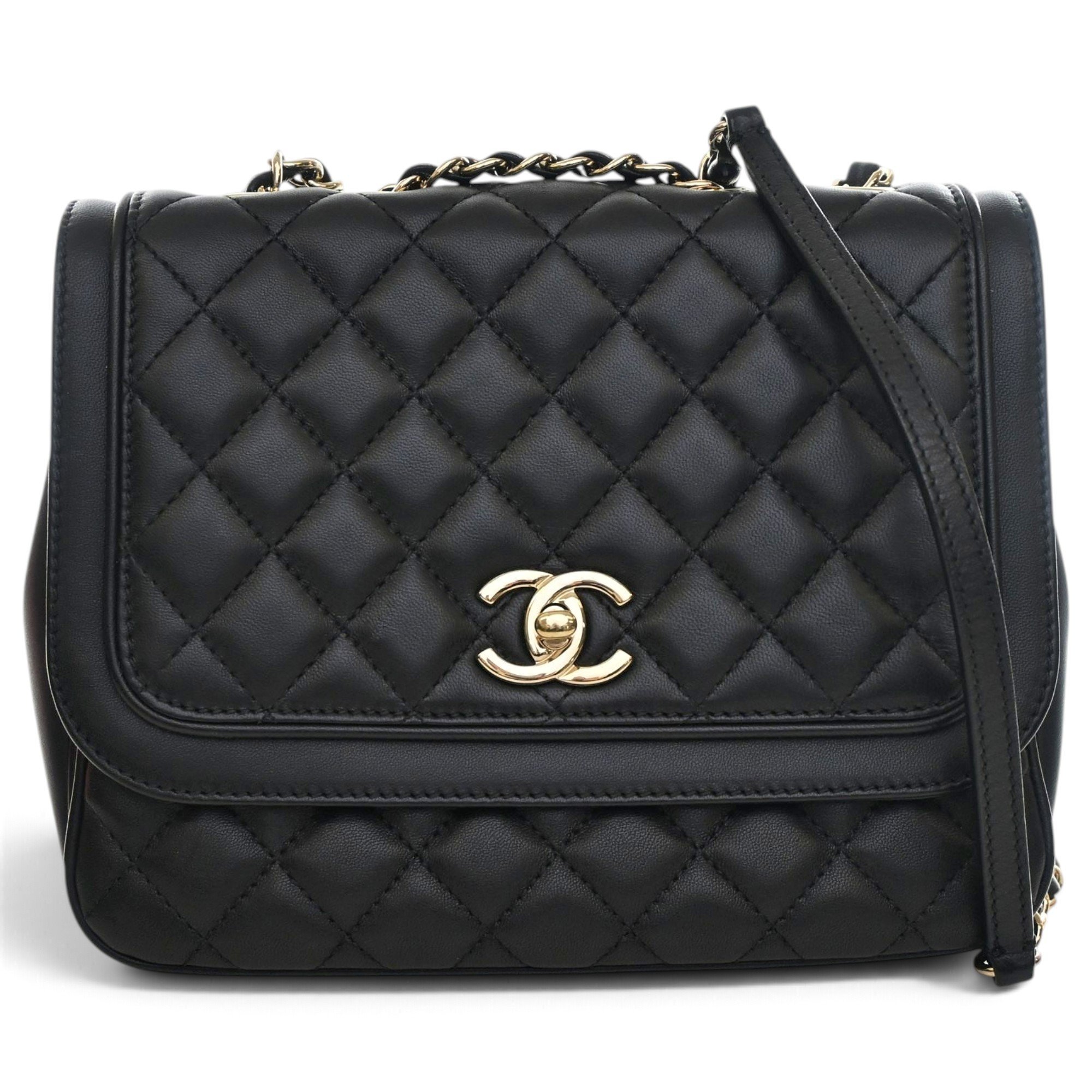 Leather crossbody bag