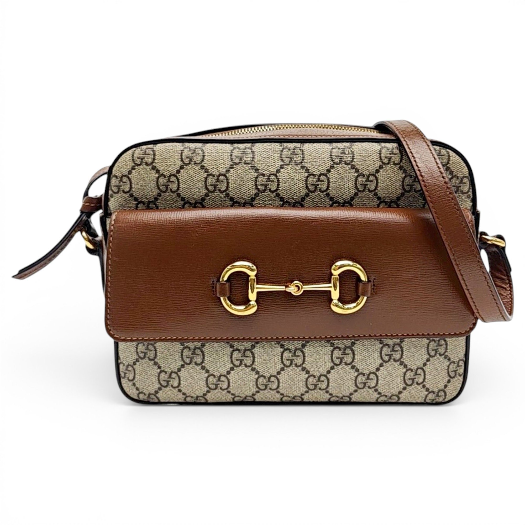 Handle Horsebit 1955 leather handbag