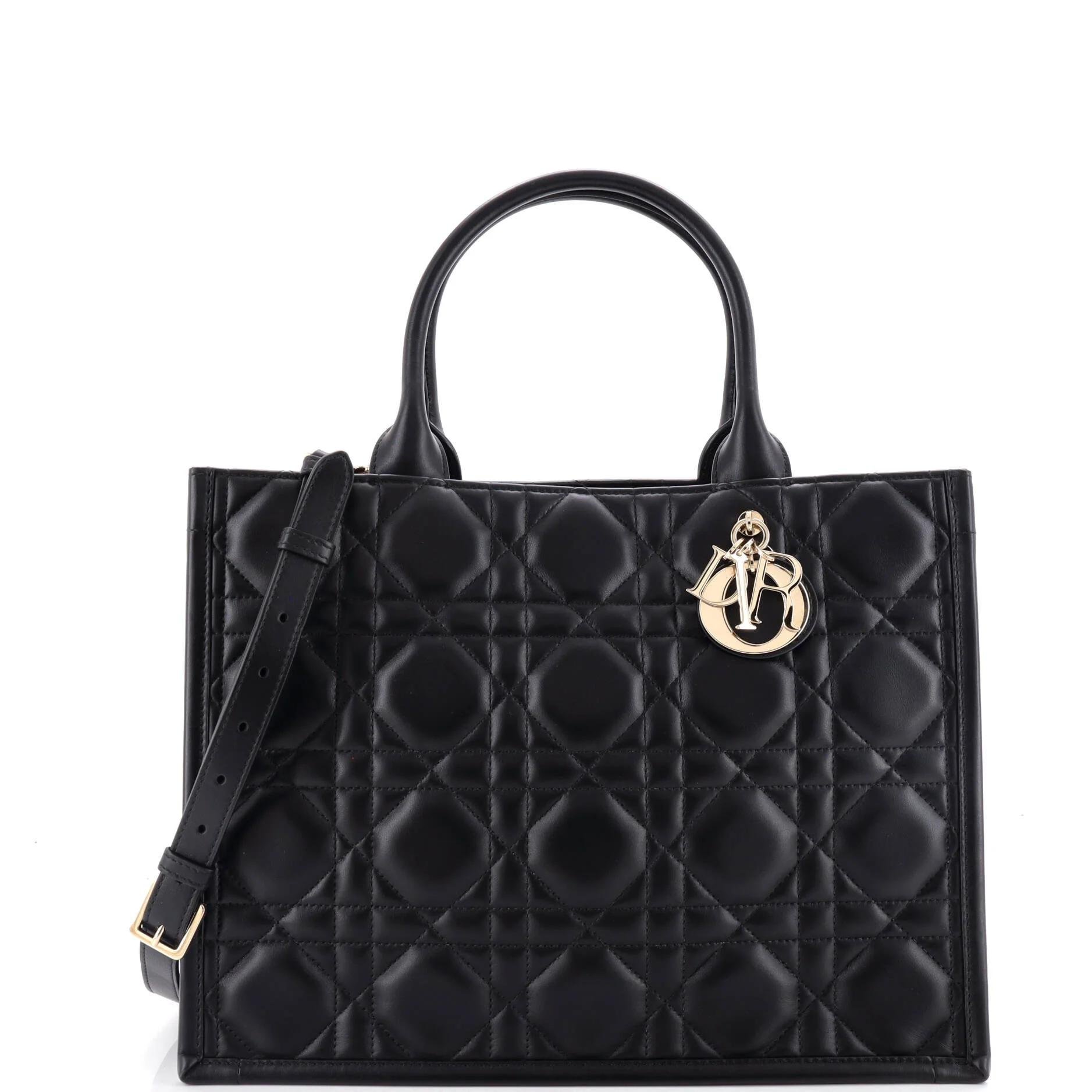 Leather tote