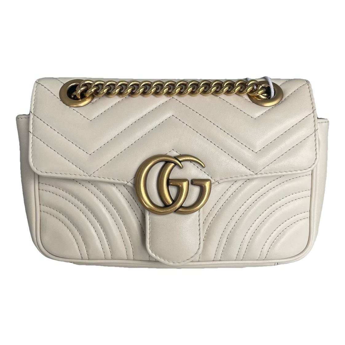 GG Marmont Flap leather crossbody bag