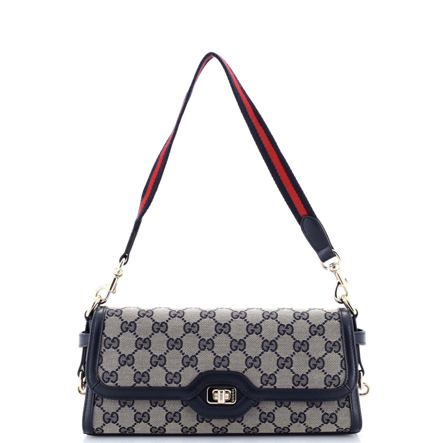 Gucci Luce Shoulder Bag Canvas Small