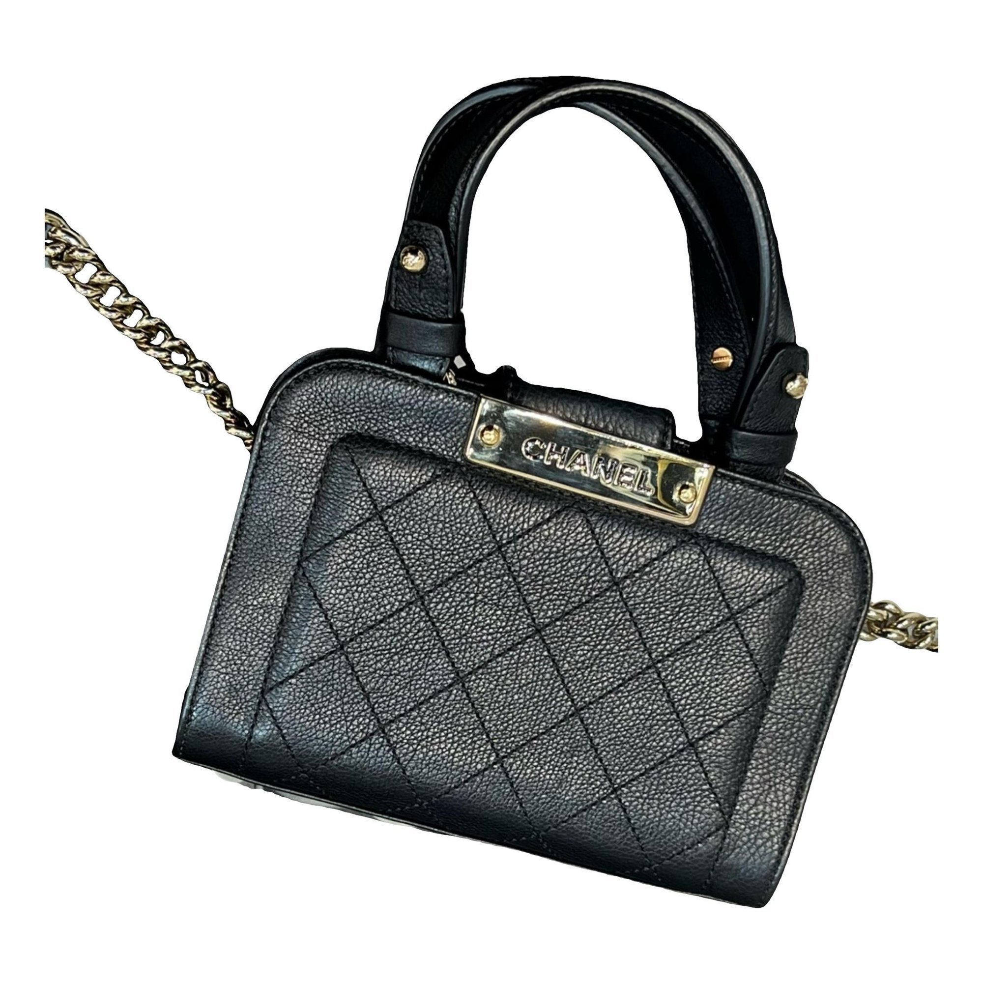 Leather handbag